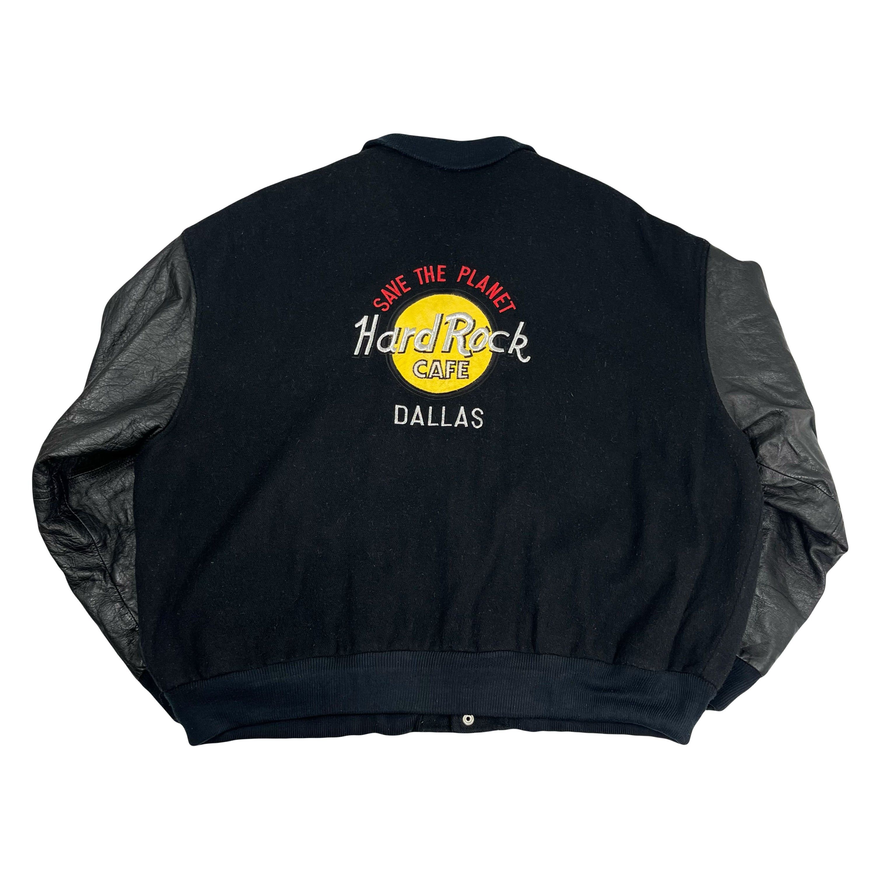 Hard Rock Cafe Vintage Hard Rock Cafe Dallas Varsity Jacket XL Size US XL / EU 56 / 4 - 2 Thumbnail