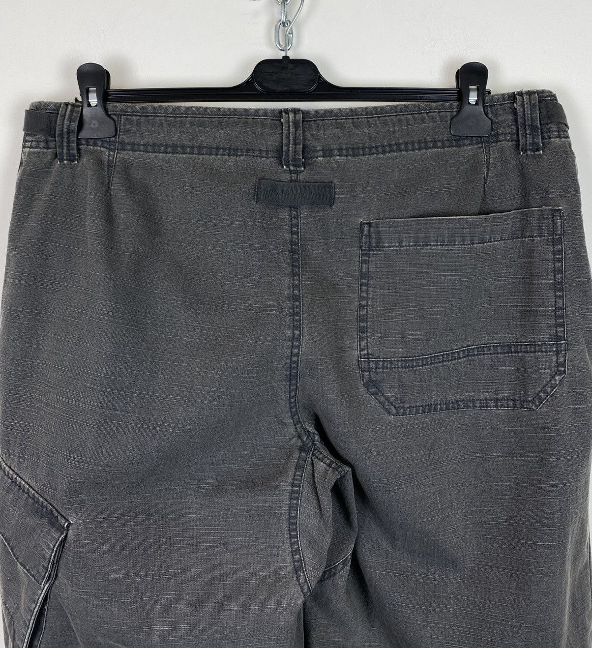 Nike Vintage Y2K Nike Washed Cargo Pants Travis Schott Style Grey Size US 34 / EU 50 - 16 Thumbnail