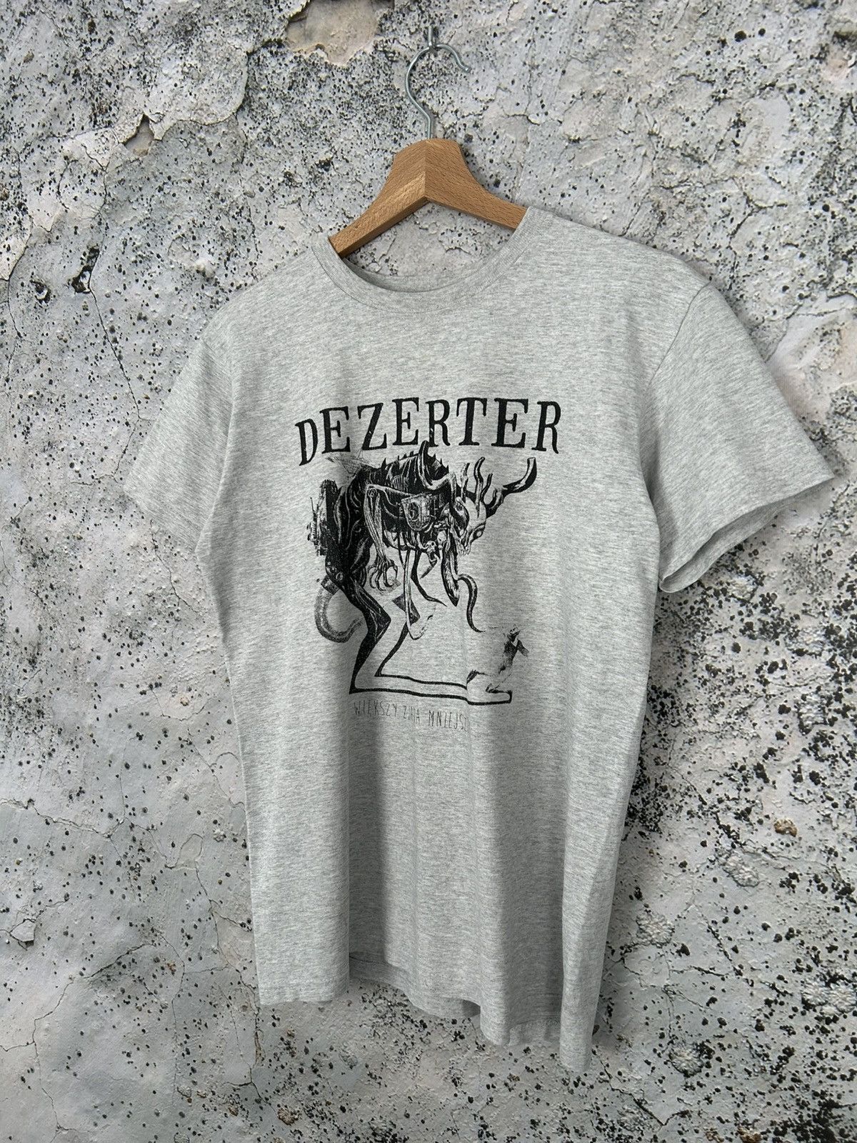 Band Tees Vintage Dezerter Polish Rock Band Tee Punk Alternative Metal Size US S / EU 44-46 / 1 - 2 Thumbnail