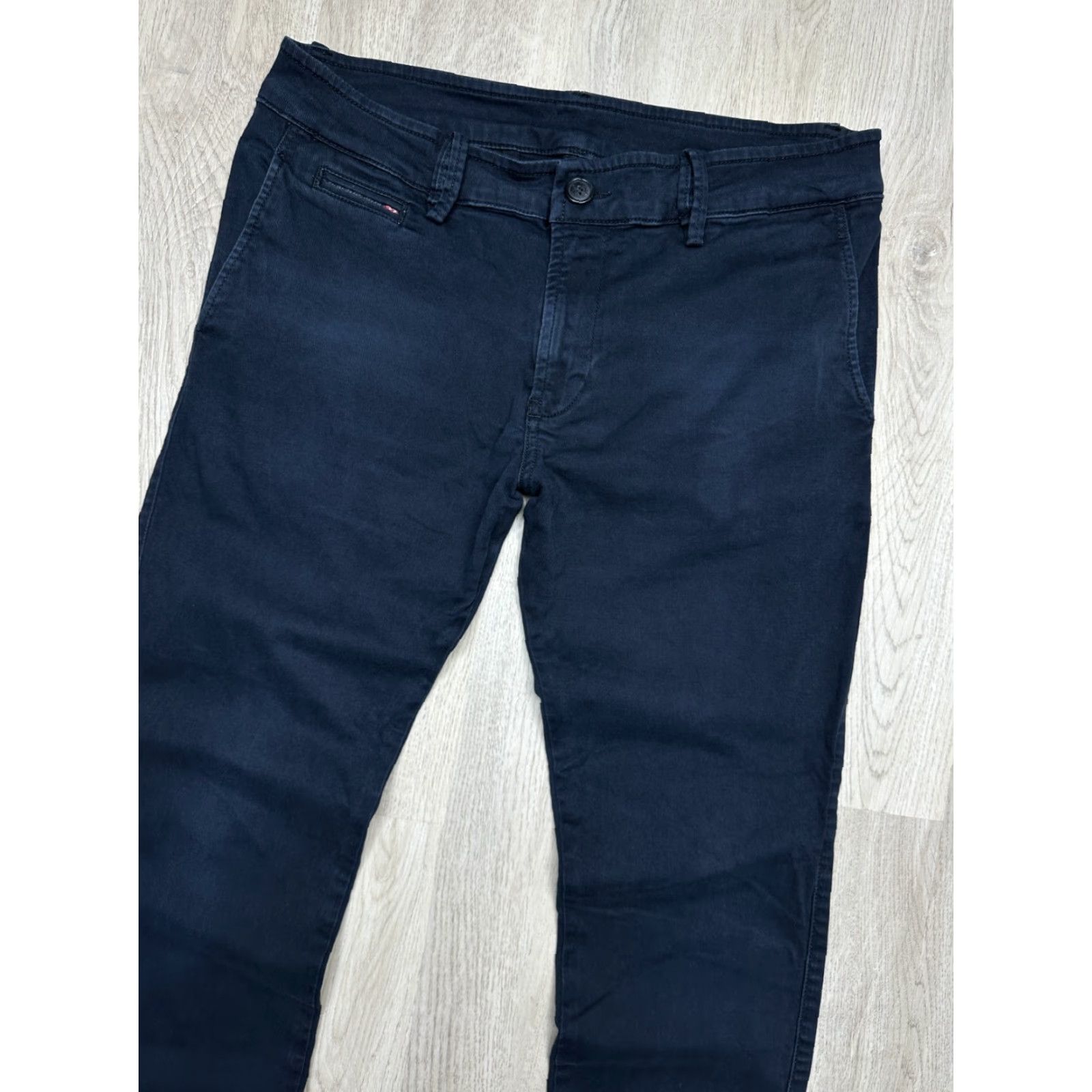 Diesel Diesel Pants Chino Mens Size 34 Blue Cotton Regular Inseam 32in Waist 34cm Pockets 34 Size US 34 / EU 50 - 2 Thumbnail