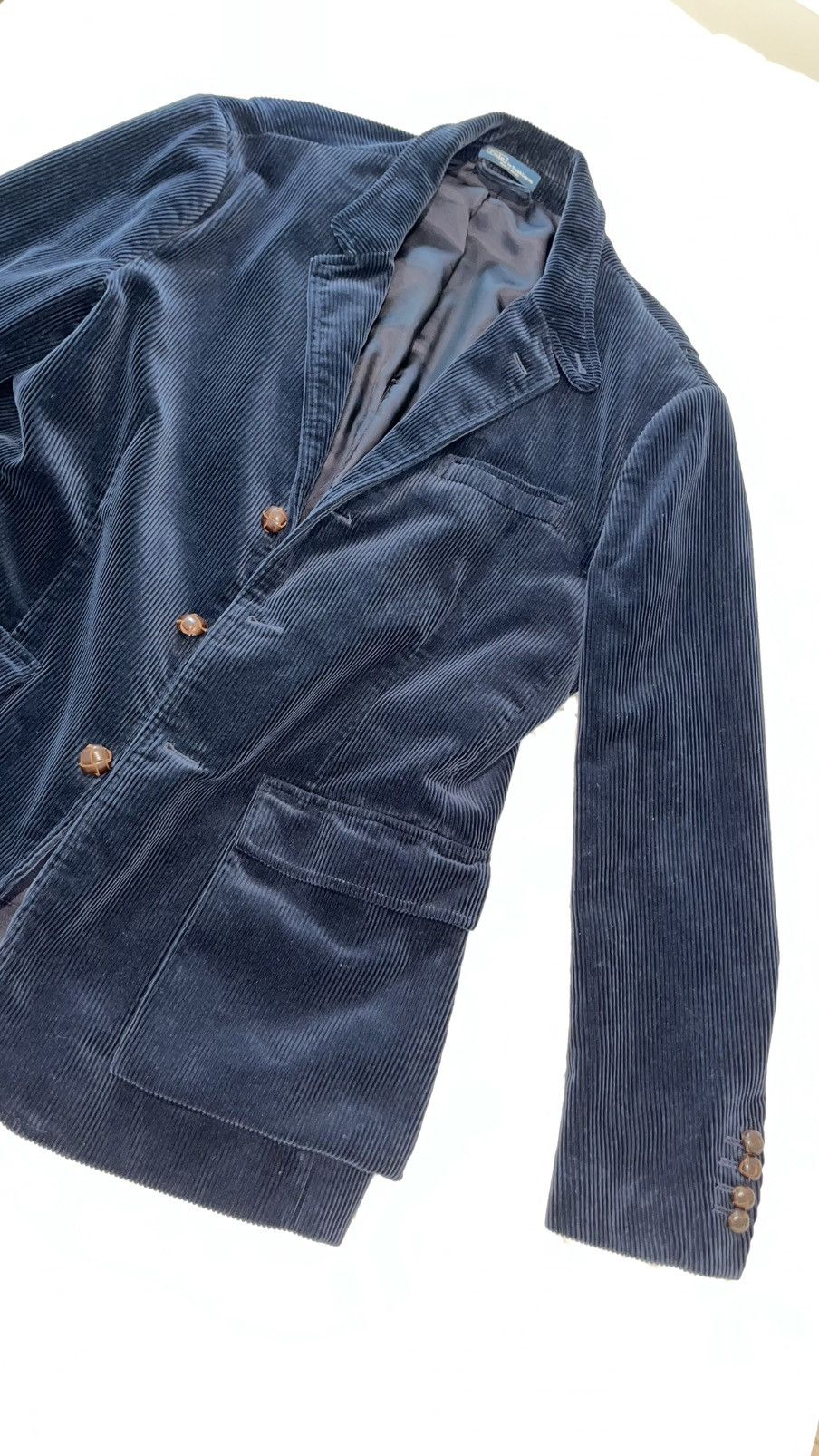 Polo Ralph Lauren Polo by Ralph Lauren Corduroy Blazer Navy Men's Size L Size 40L - 5 Thumbnail