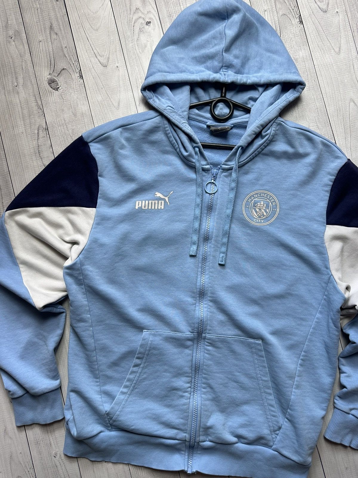 Puma Puma Manchester City soccer zip hoodie size M logo Size US M / EU 48-50 / 2 - 3 Thumbnail