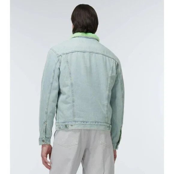 NOTSONORMAL NotSoNormal Look Inside Faux Shearling Denim Jacket M Mens Size US M / EU 48-50 / 2 - 16 Thumbnail