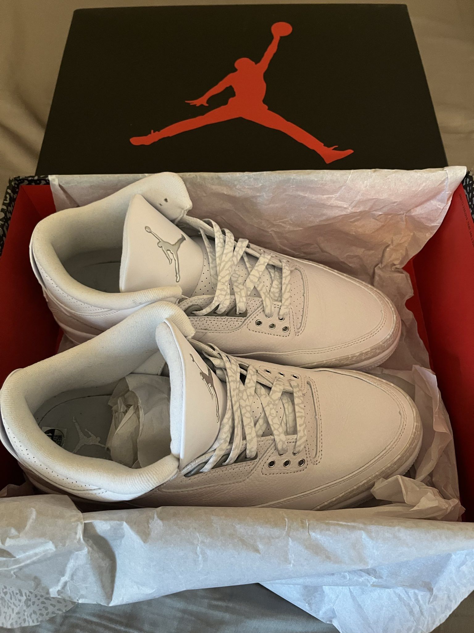 Jordan Brand JORDAN 3 RETRO "PURE MONEY" Size US 10.5 / EU 43-44 - 2 Thumbnail