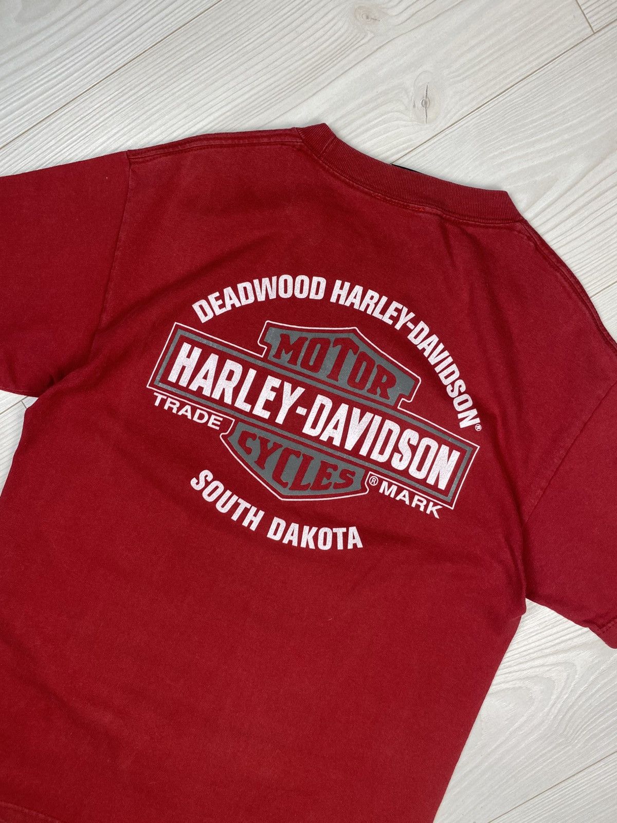 Harley Davidson × Vintage Vintage Harley Davidson South Dakota motor cycles 2011 tee Size US M / EU 48-50 / 2 - 12 Thumbnail