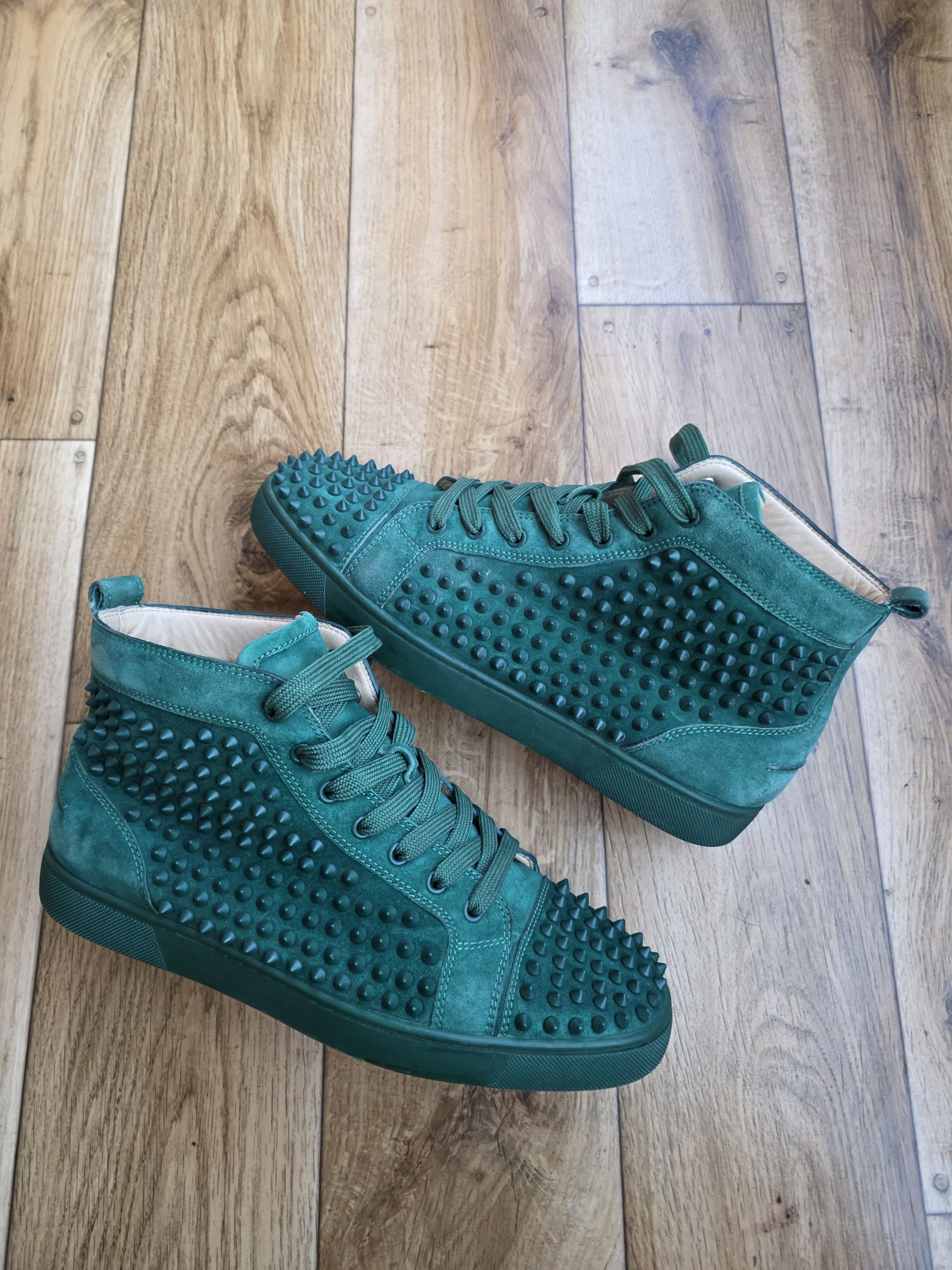 Christian Louboutin Christian Louboutin Suede Louis Junior Spikes Size US 10 / EU 43 - 6 Thumbnail