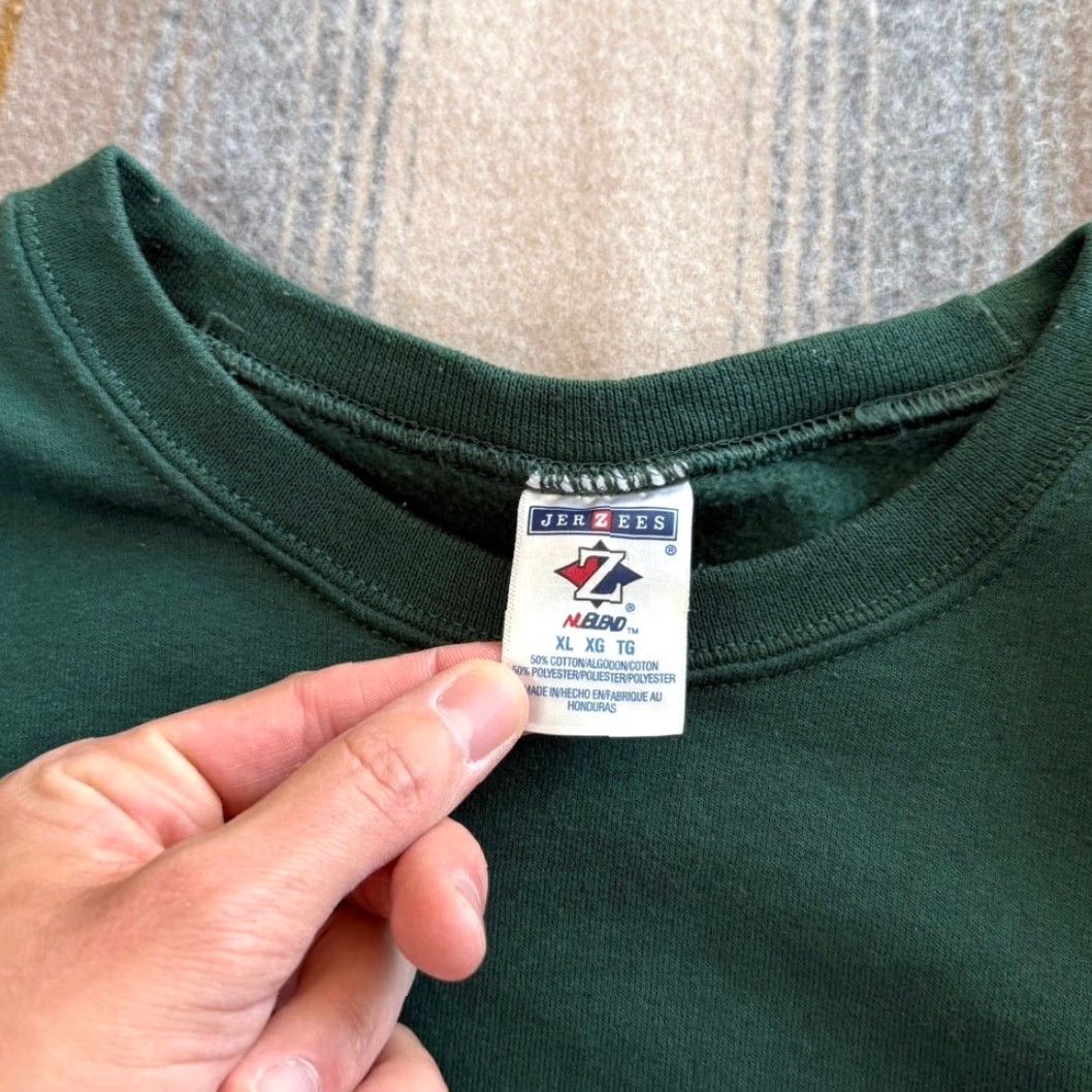 Jerzees VINTAGE Michigan State University Spartans Dance Team Crewneck Sweatshirt SZ XL Size US XL / EU 56 / 4 - 3 Thumbnail