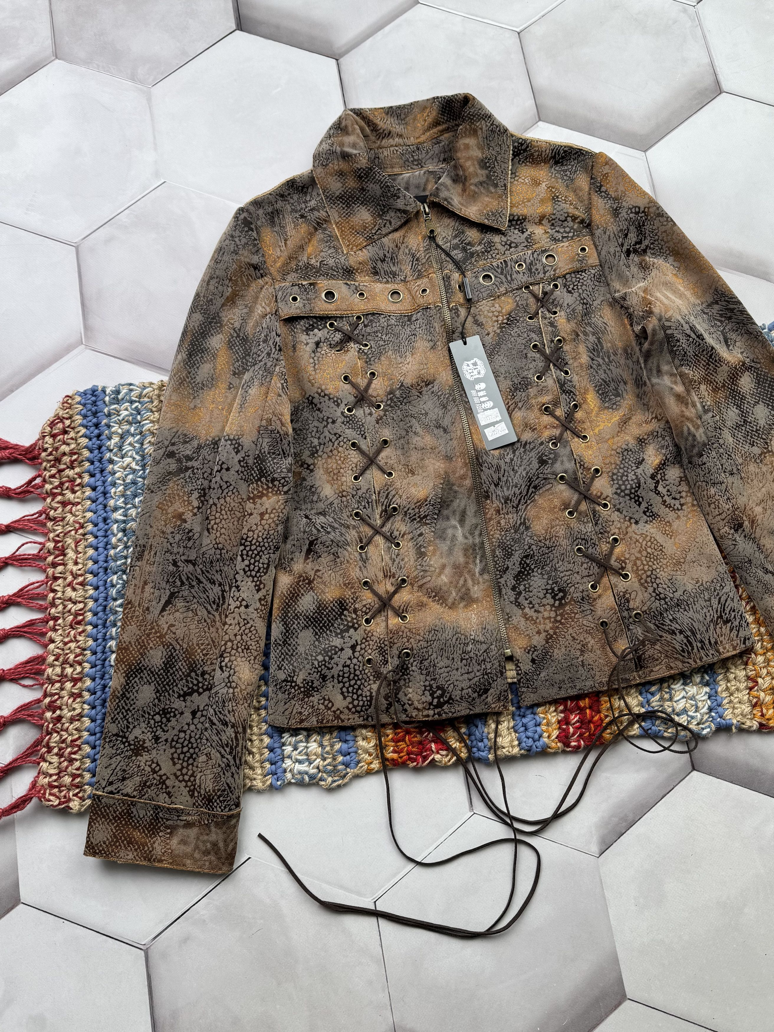 Vintage Vintage Cropped Faded Jacket Size S / US 4 / IT 40 - 2 Thumbnail