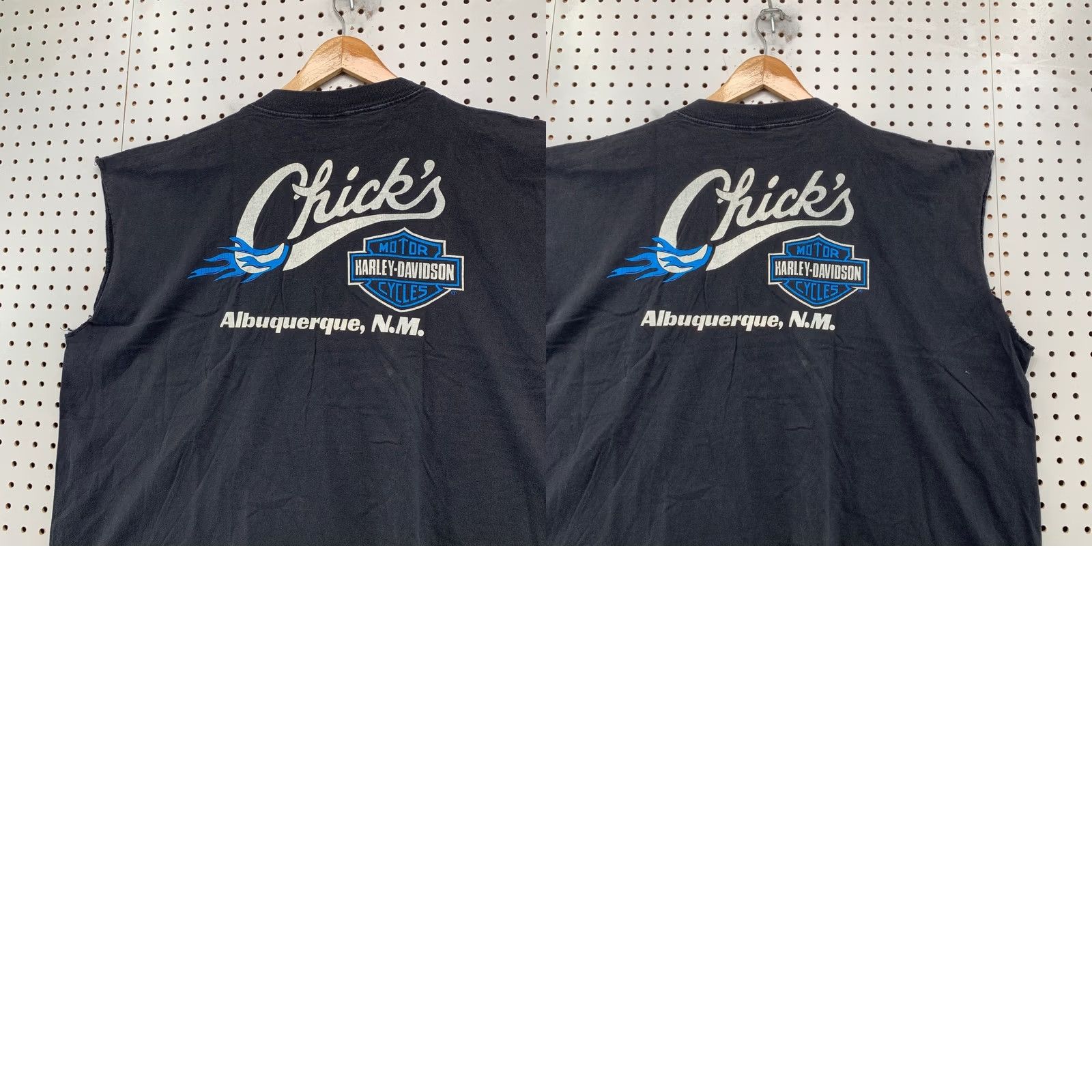 Harley Davidson VINTAGE Harley-Davidson T Shirt Mens 2XL Black Wolf Moon Sleeveless 90s USA Shirt Mens Wolf Moon Graphic Print Logo USA Animals Size US XXL / EU 58 / 5 - 10 Thumbnail