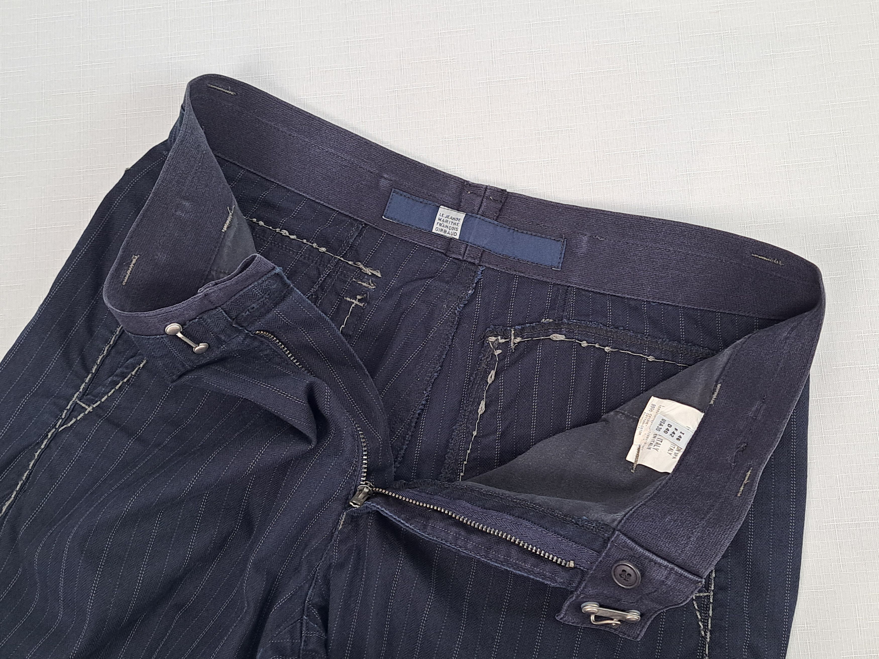 Marithe + Francois Girbaud Marithe Francois Girbaud vintage suit (vest/cropp pants). Size 32" / US 10 / IT 46 - 5 Thumbnail