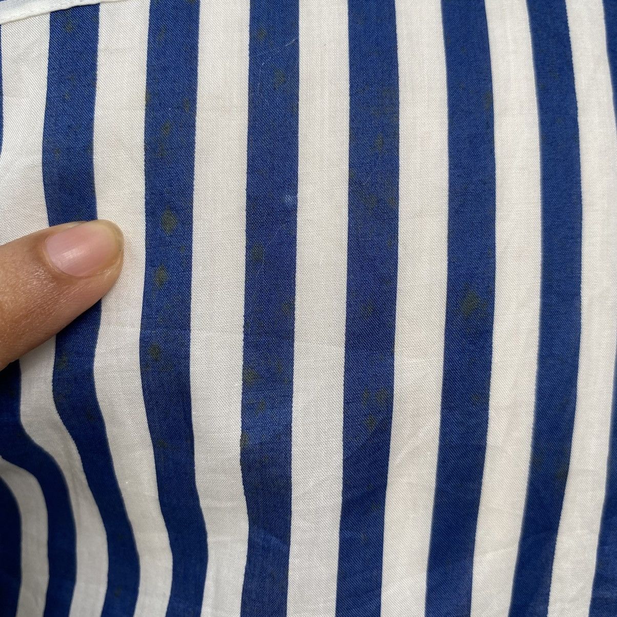 Comme des Garcons COMME des GARCONS TAO Blue & White Stripe Shirt Size S / US 4 / IT 40 - 7 Thumbnail