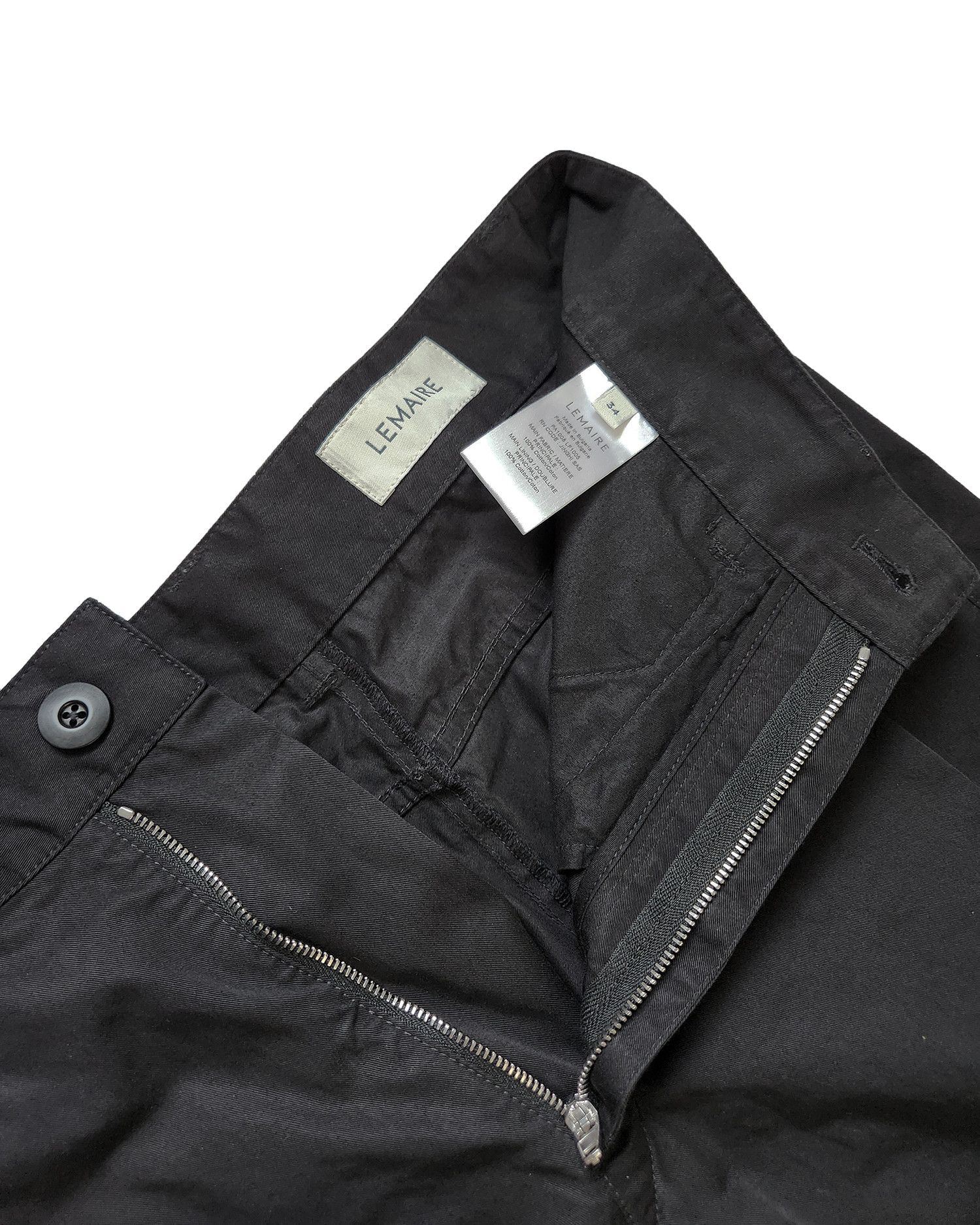 Lemaire Lemaire Black Chino Shorts Size 28" / US 6 / IT 42 - 7 Thumbnail