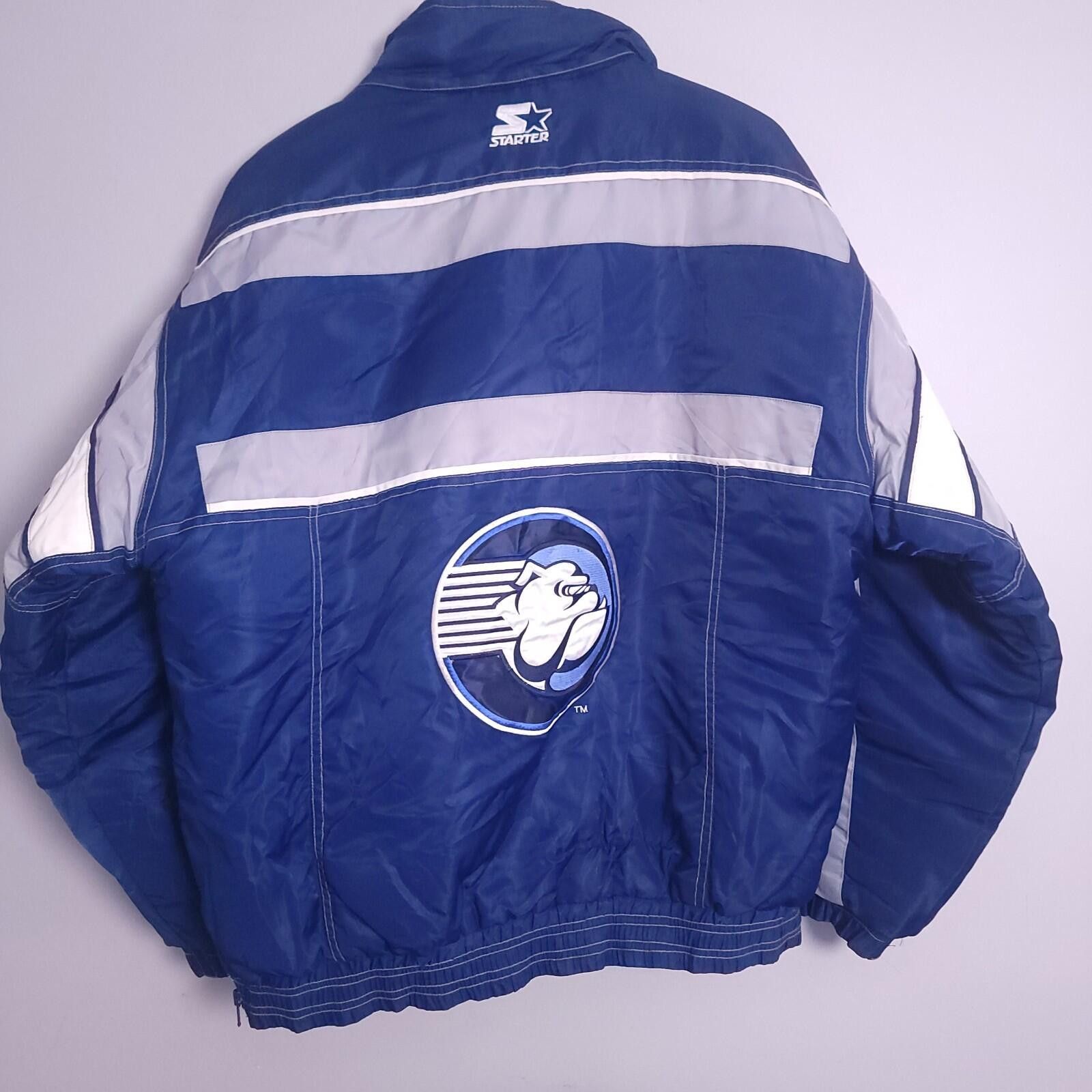 Starter Vintage Yale Bulldogs Starter Jacket Large College Rare Size ONE SIZE - 2 Thumbnail