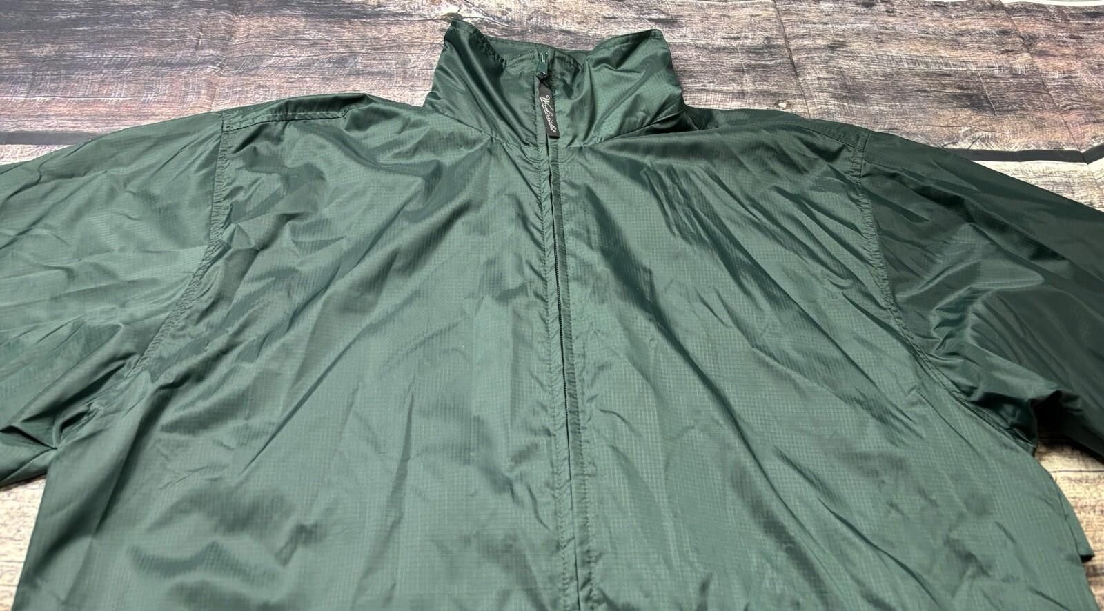 Woolrich Woolen Mills VTG Woolrich Nylon Jacket Men's Large Tuckaway Hood Size US L / EU 52-54 / 3 - 3 Thumbnail