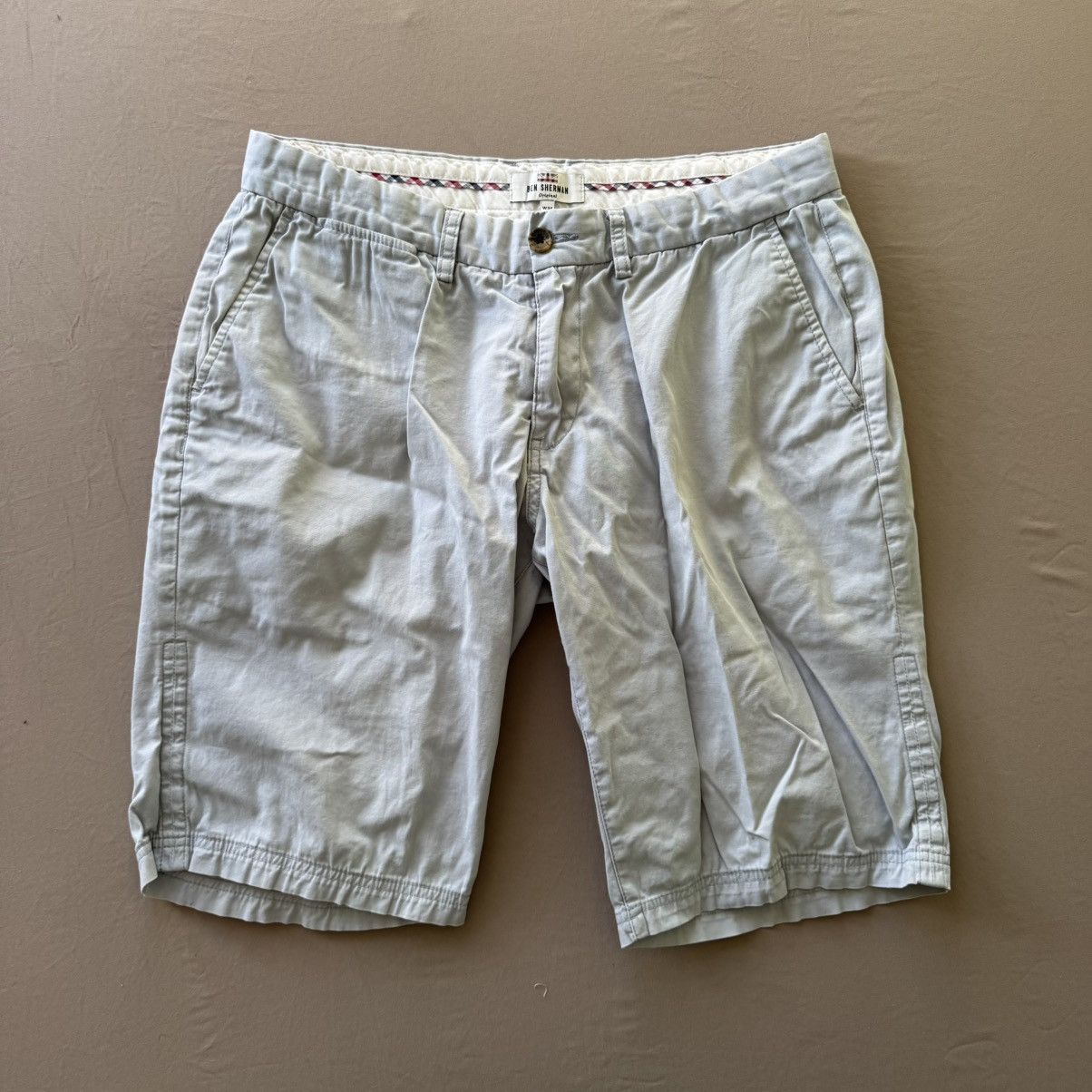 Ben Sherman × Vintage Ben Sherman Everyday Slim Fit Chino Shorts Size US 34 / EU 50 - 1 Thumbnail