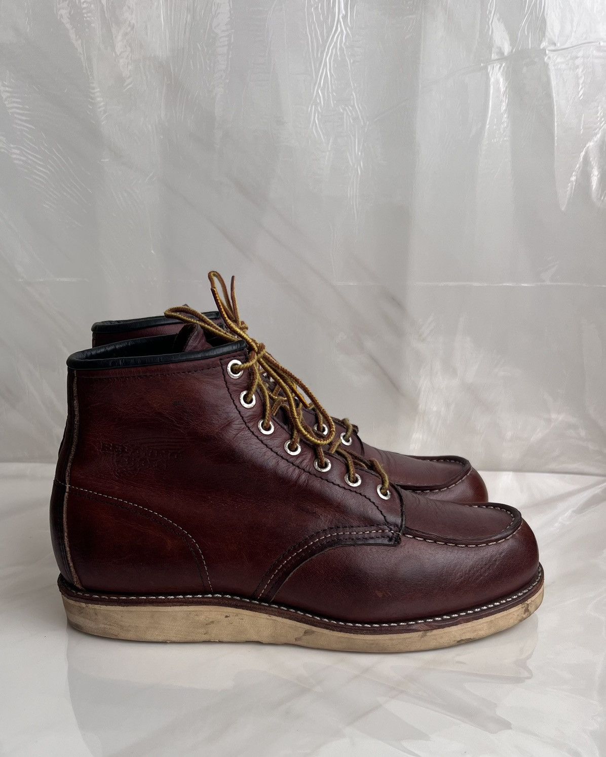 Red Wing Red wing #8138 classic moc toe brown leather boot size 8.5 D Size US 8.5 / EU 41-42 - 4 Thumbnail