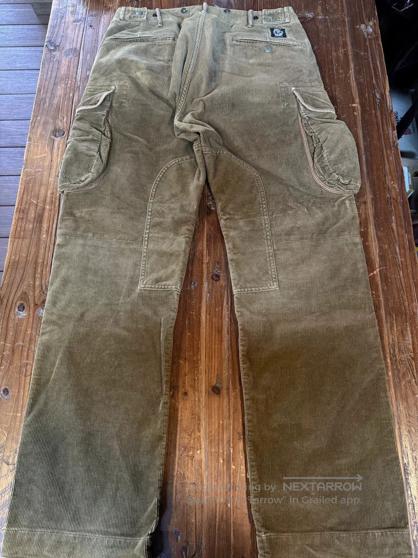 RRL Ralph Lauren RRL Ralph Lauren Corduroy Work Pants. Size US 30 / EU 46 - 2 Thumbnail