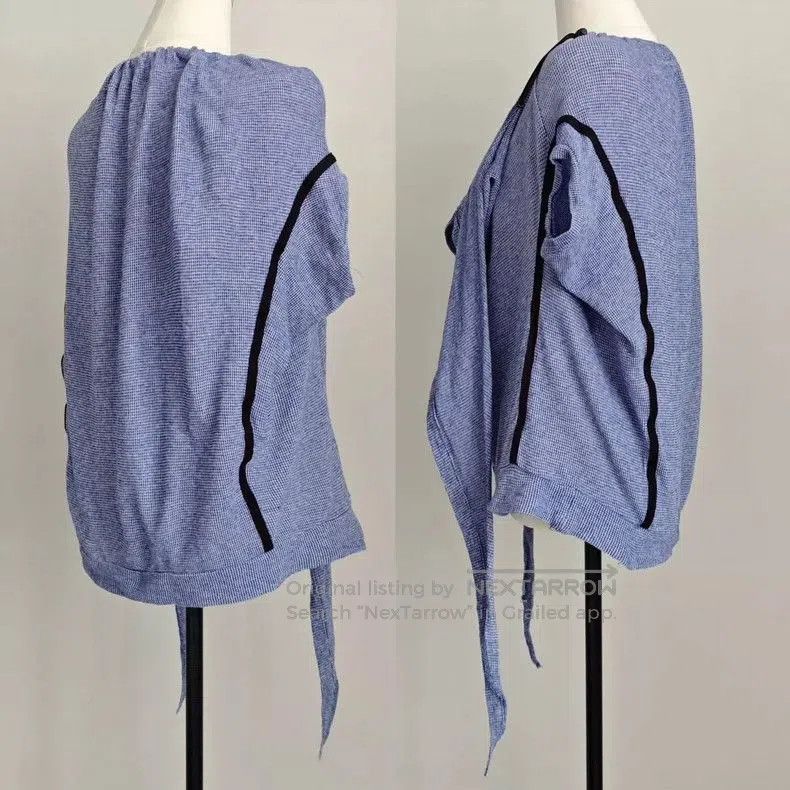 Yohji Yamamoto Yohji Yamamoto Y's Deformable Short Sleeve Top Size US M / EU 48-50 / 2 - 5 Thumbnail