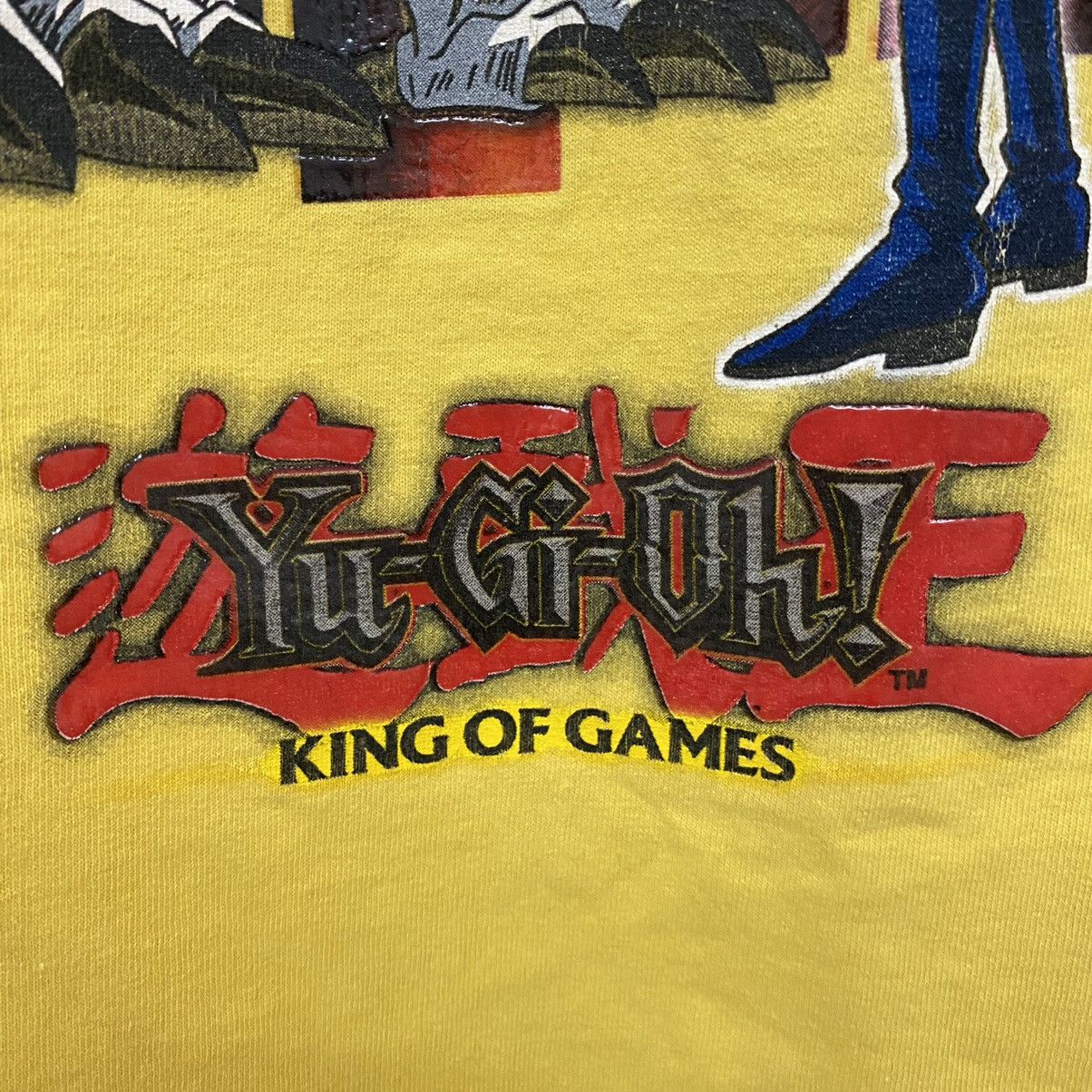 Anime × Band Tees × Vintage Vintage CRAZY‼️ Yu-Gi-Oh! Yugi Mutou King Of Games Anima Tee Size US M / EU 48-50 / 2 - 7 Thumbnail