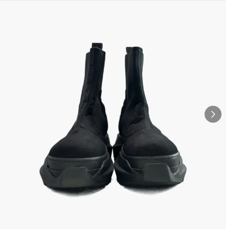 Rick Owens DRKSHDW Leather Chelsea Boots Men‘s 40