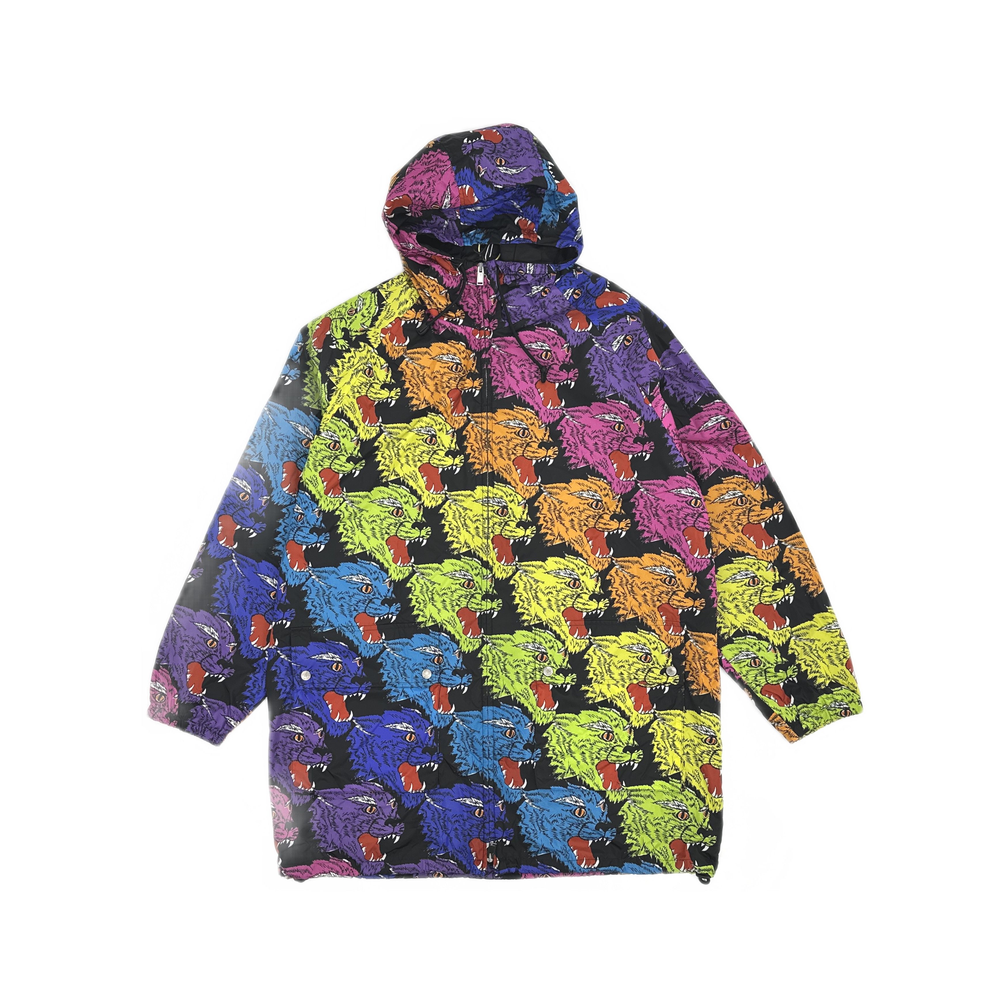 Gucci Gucci Tiger head print windbreaker jacket | Grailed