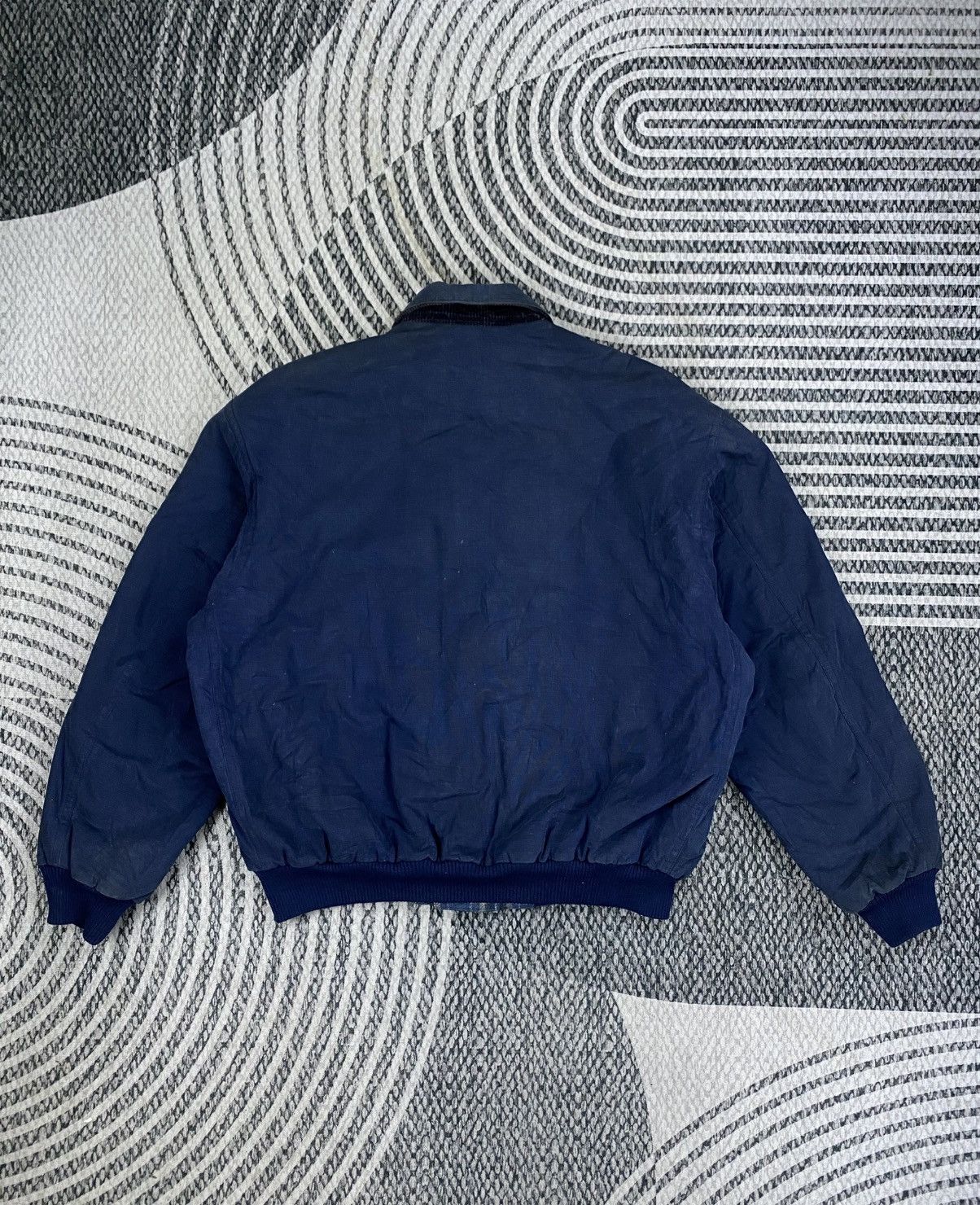 Faconnable 🔥RARE Faconnable Checked Reversible Bomber Jacket Size US XL / EU 56 / 4 - 4 Thumbnail