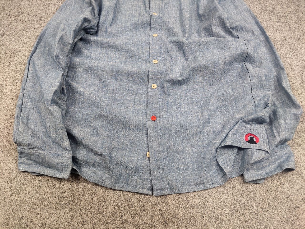 Folk Folk Design Camden Town Blue Casual Button Down Shirt Size US L / EU 52-54 / 3 - 9 Thumbnail