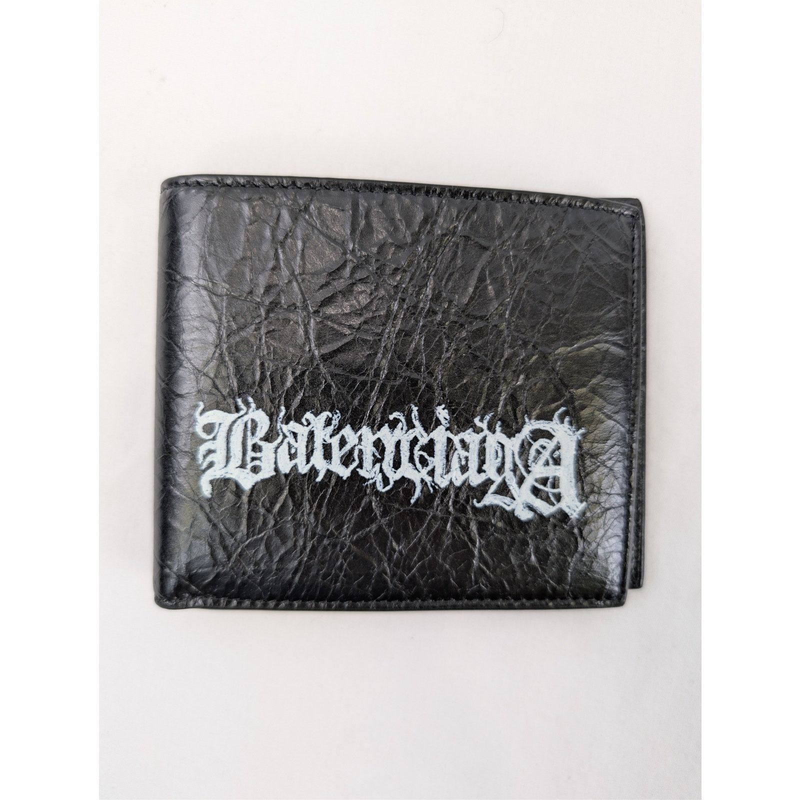 Balenciaga o1rshd1 Size: OS / Men's Cash Squared Folded Wallet in Black Size ONE SIZE - 3 Thumbnail