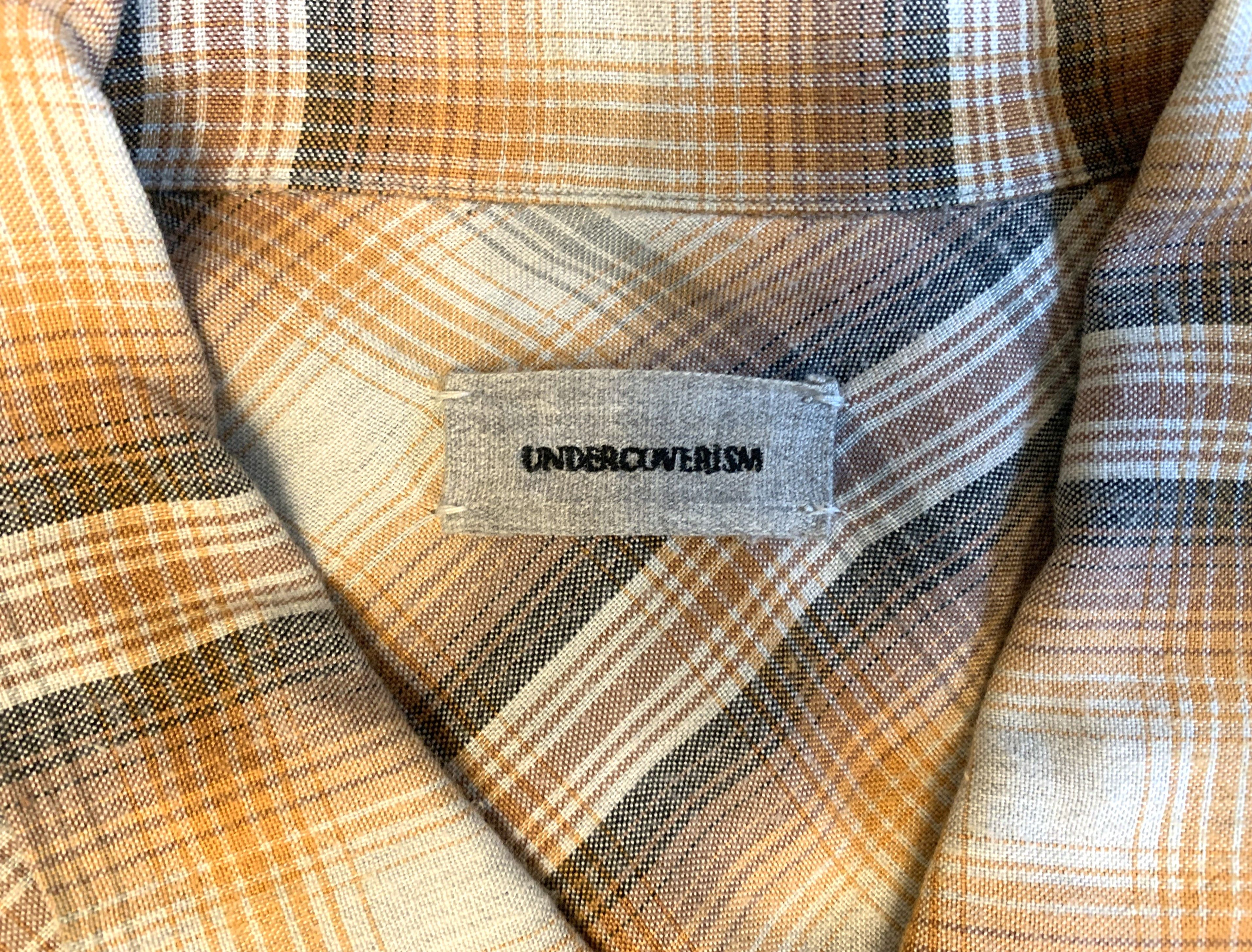 Undercover Undercover 2012ss layered plaid shirt, size 2 (fits M) Size US M / EU 48-50 / 2 - 3 Thumbnail