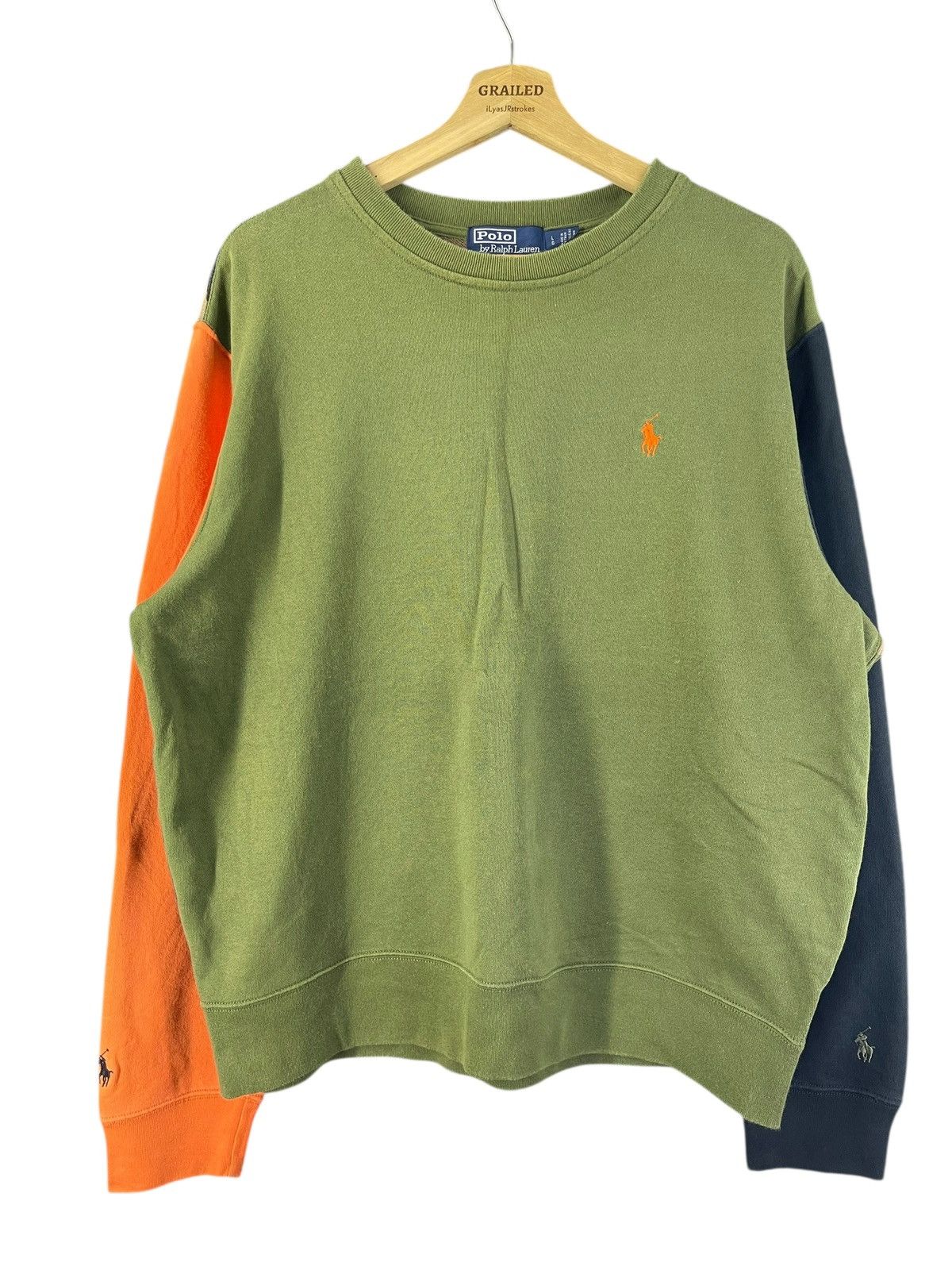 Polo Ralph Lauren Polo RL x Beams Color Block Limited Edition Sweatshirt Size US L / EU 52-54 / 3 - 2 Thumbnail