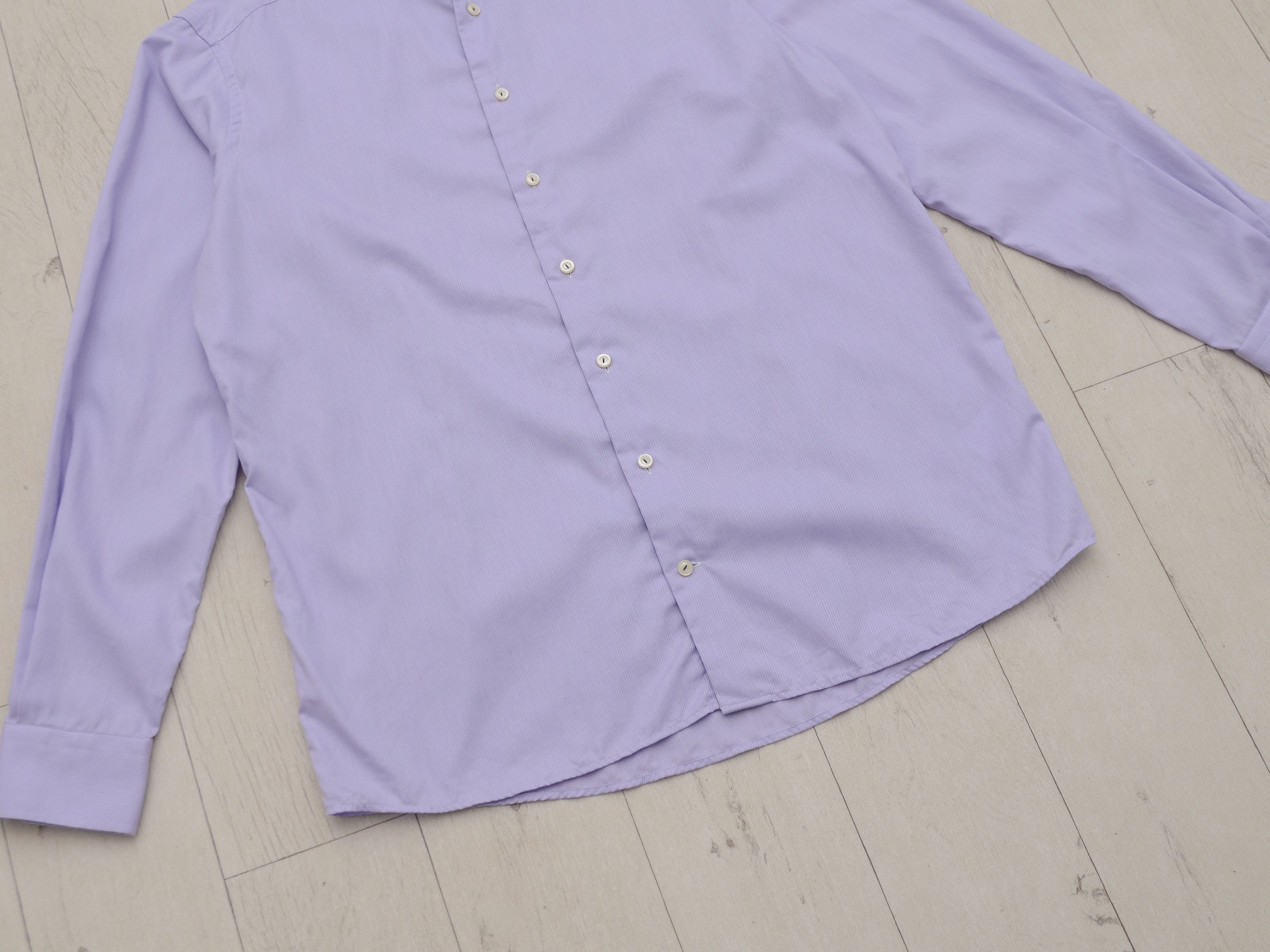 Eton Eton Contemporary Twill Formal Button Up Long Sleeve Shirt Size US L / EU 52-54 / 3 - 4 Thumbnail
