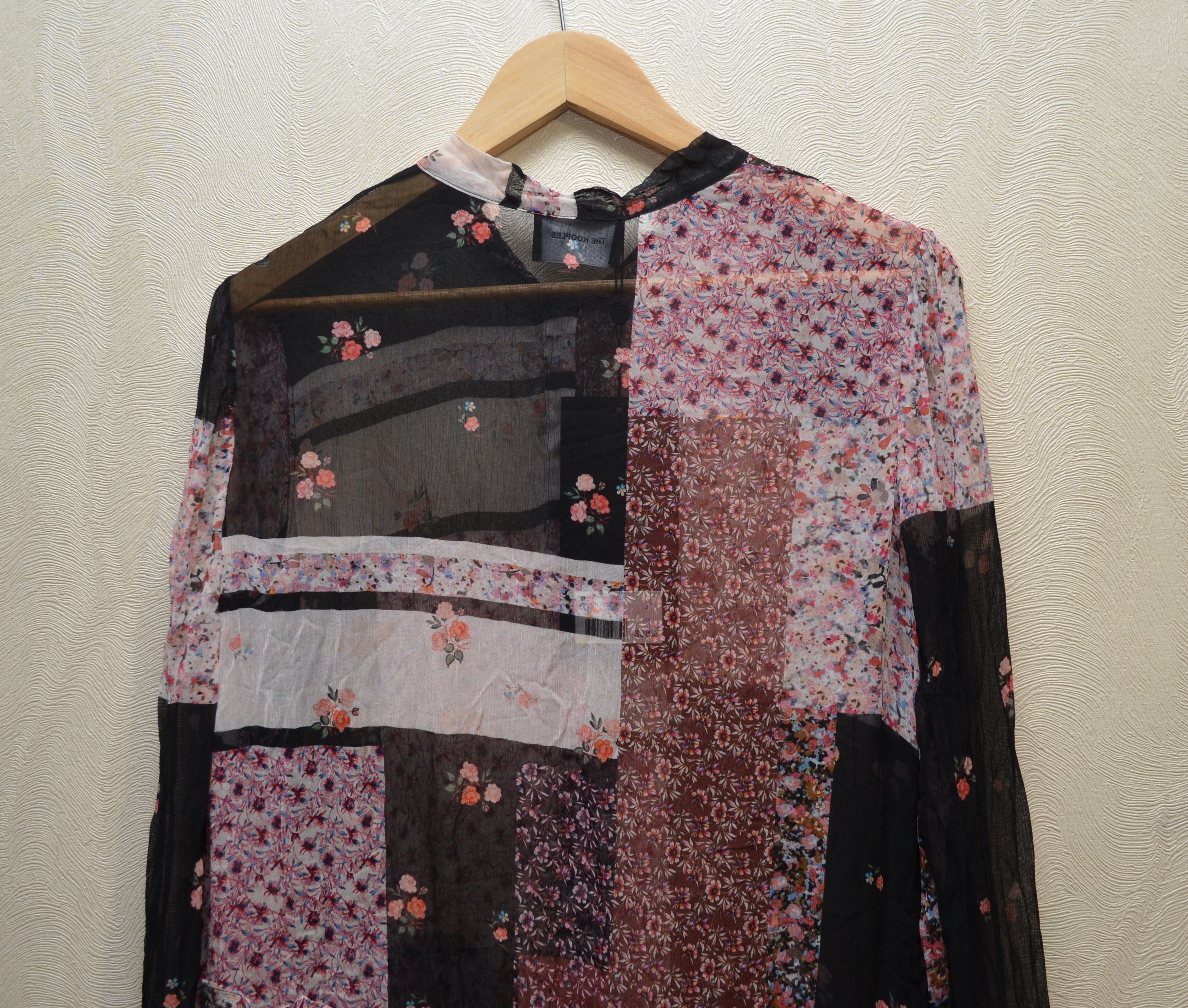 Designer × The Kooples The Kooples Floral Print Viscose Dress NWT RRP €340 Size M / US 6-8 / IT 42-44 - 10 Thumbnail