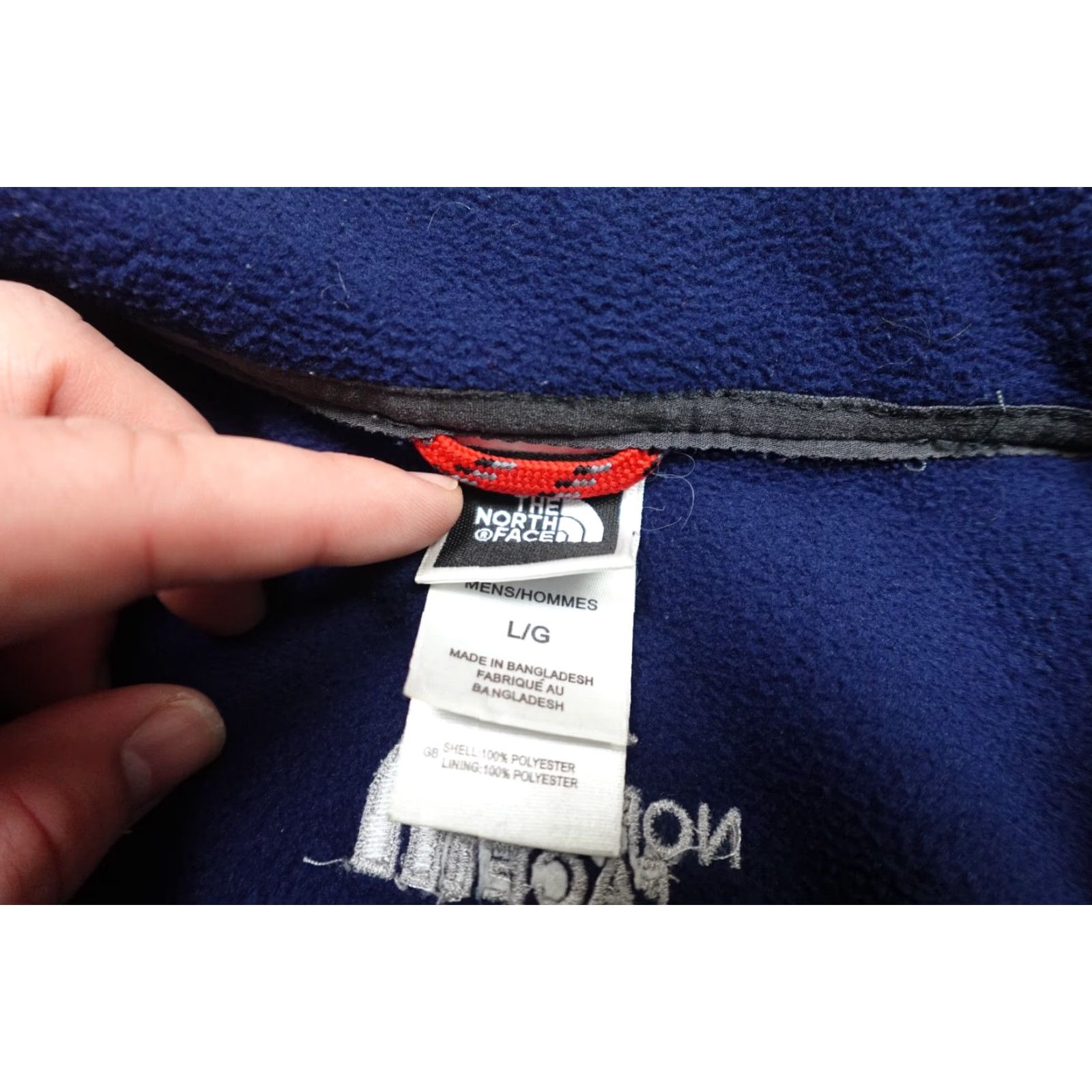 The North Face The North Face Jacket Mens L Blue Fleece Zip Windbreaker Retro Theme Size US L / EU 52-54 / 3 - 2 Thumbnail