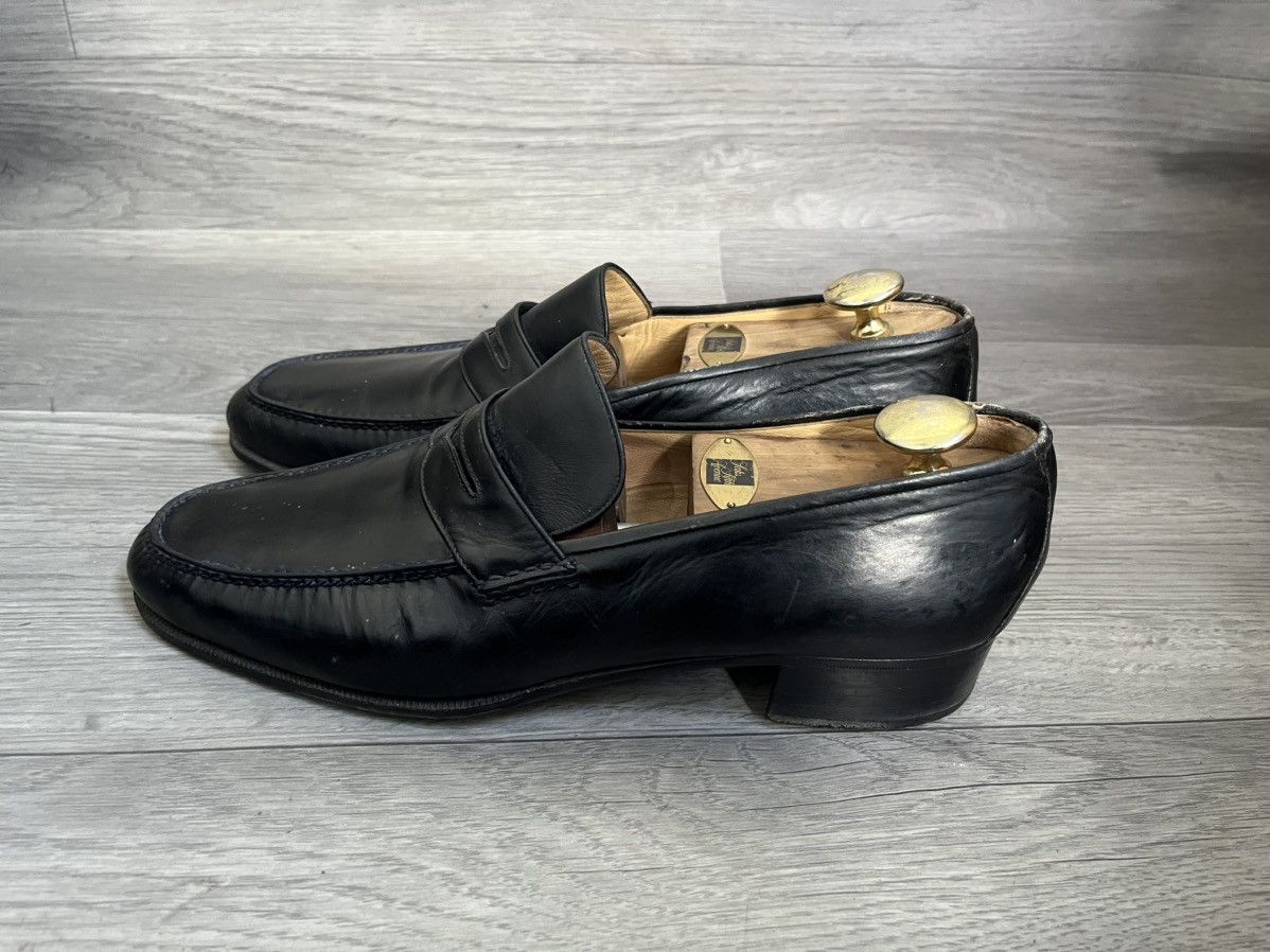 J.M. Weston Vintage J.M Weston black leather penny loafer uk 10 Size US 11 / EU 44 - 6 Thumbnail