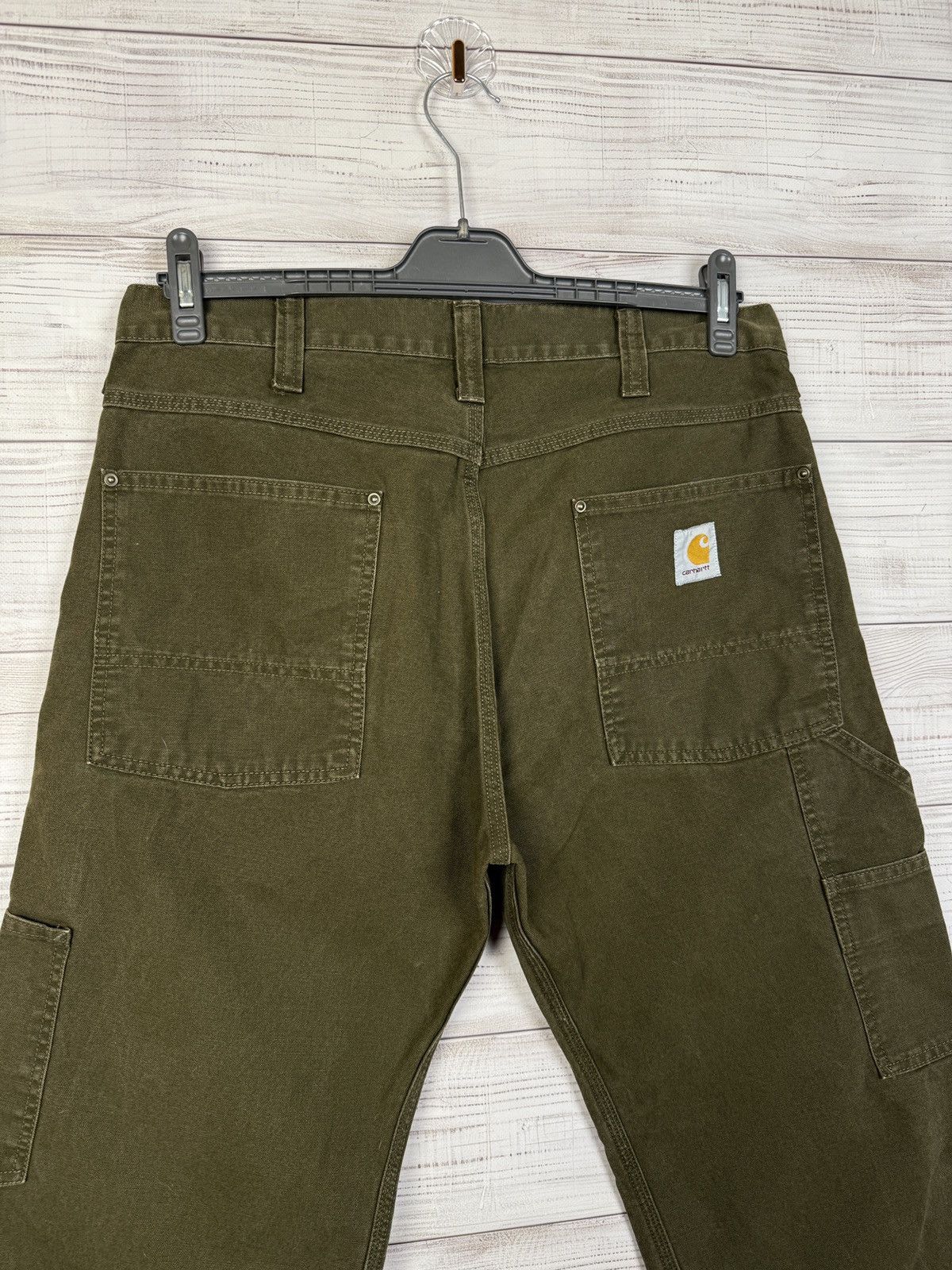 Carhartt Vintage Carhartt Cargo Work Pant Olive Size US 32 / EU 48 - 6 Thumbnail