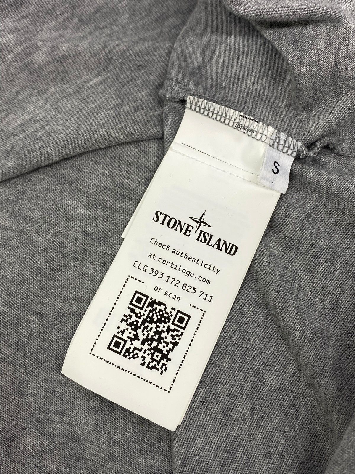 Stone Island STONE ISLAND PATCH TEE GREY ITALIAN STREETWEAR HEAT Size US S / EU 44-46 / 1 - 9 Thumbnail