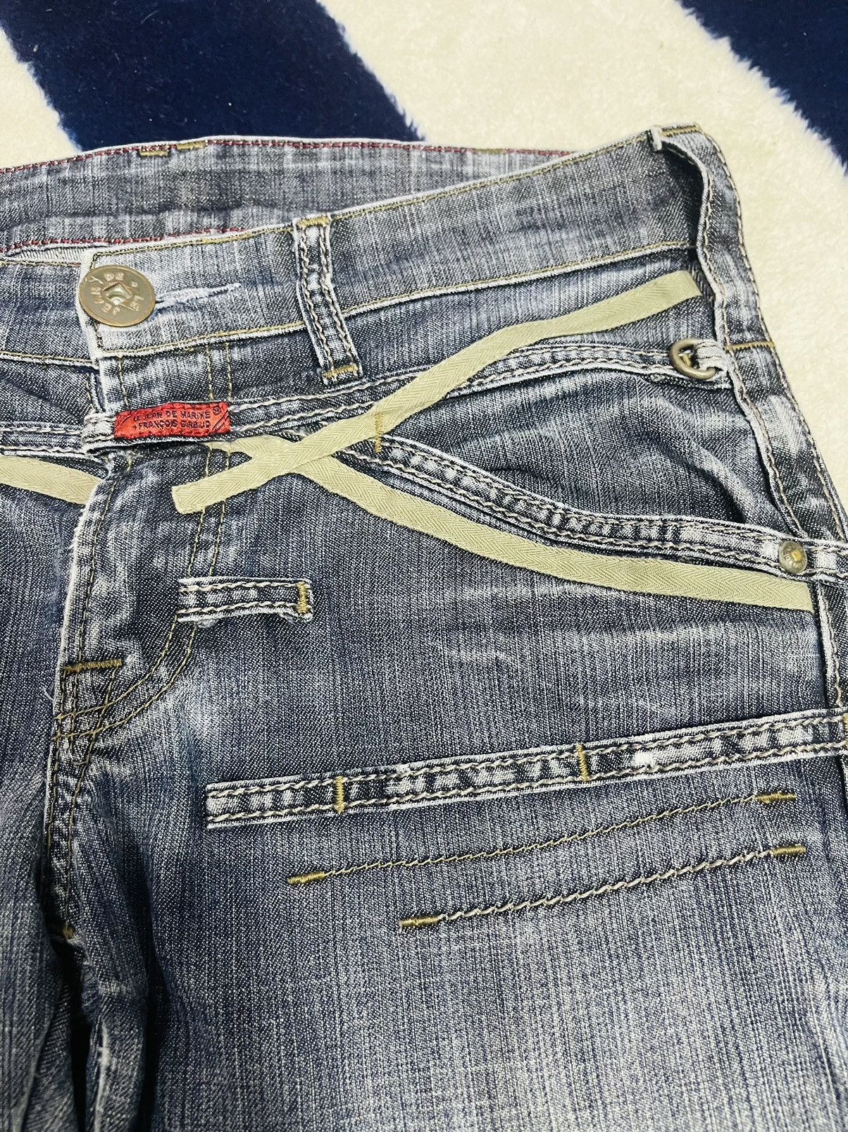 If Six Was Nine Le Jean De Marithe Francois Girbaud Jeans (14) Size 32" / US 10 / IT 46 - 13 Thumbnail