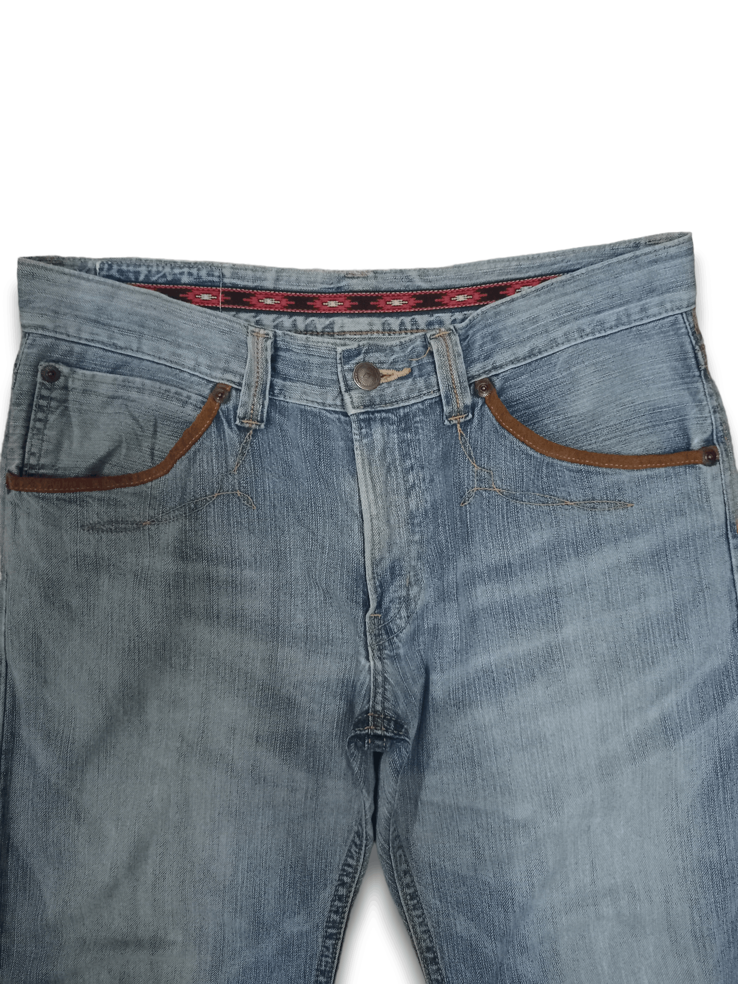 Edwin Exclusive Vintage Edwin Japan Distressed Baggy Jeans 36x32 Size US 36 / EU 52 - 4 Thumbnail