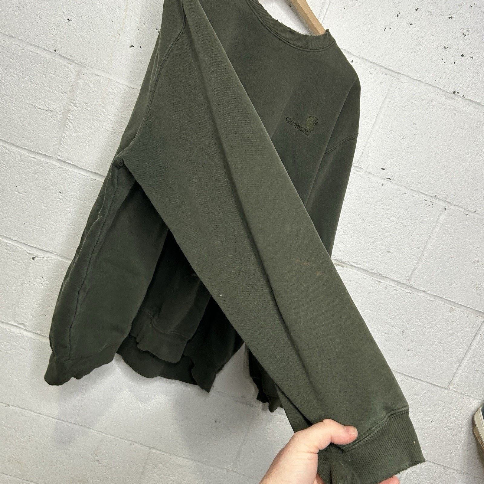 Carhartt Vintage Carhartt Crewneck Sweatshirt “Dark Green” K186 DGR Size US XL / EU 56 / 4 - 7 Thumbnail