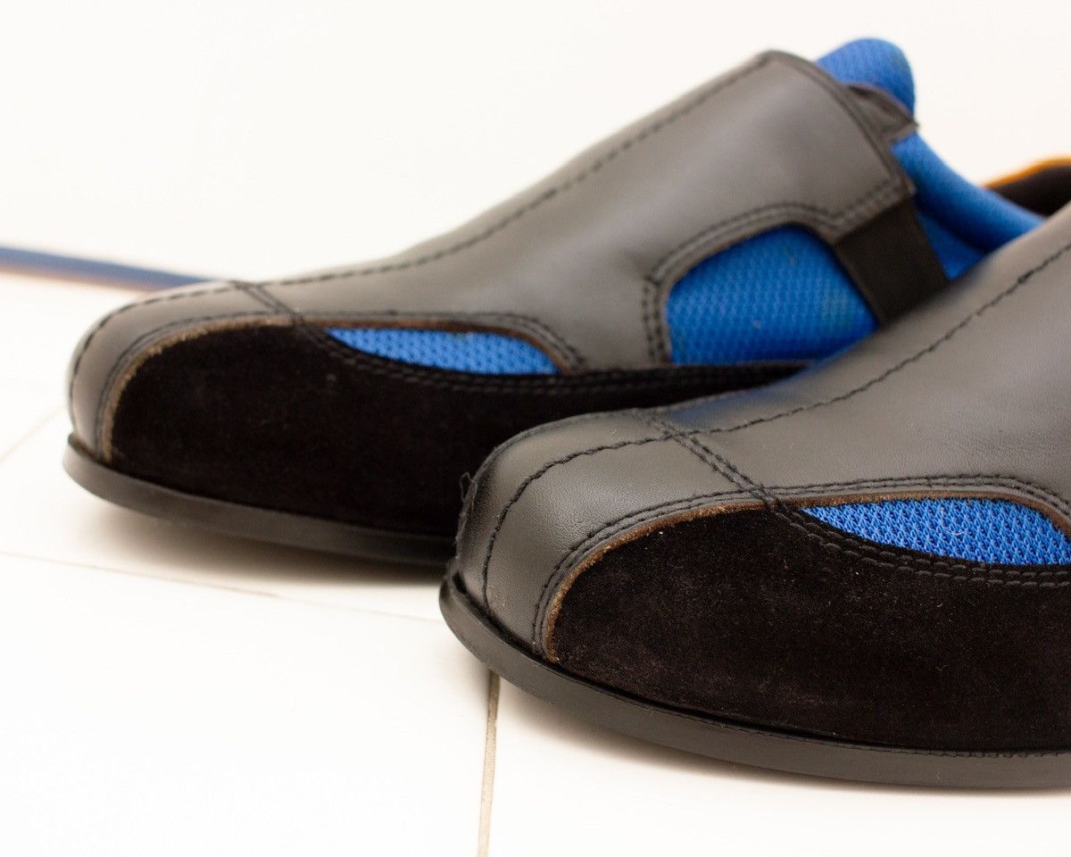 Prada Prada sneakers Mens SZ8.5 Leather Suede Mesh Single Monk Size US 8.5 / EU 41-42 - 9 Thumbnail