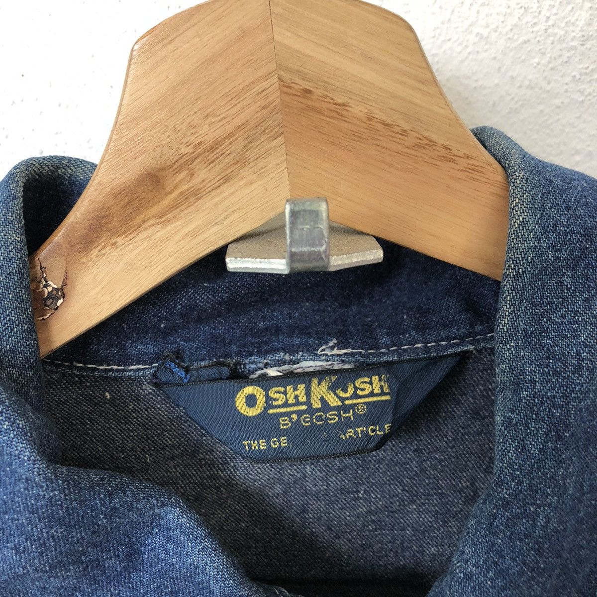Oshkosh × Vintage Oshkosh Bgosh Union Made Sanforized Worker Jacket Size US L / EU 52-54 / 3 - 9 Thumbnail