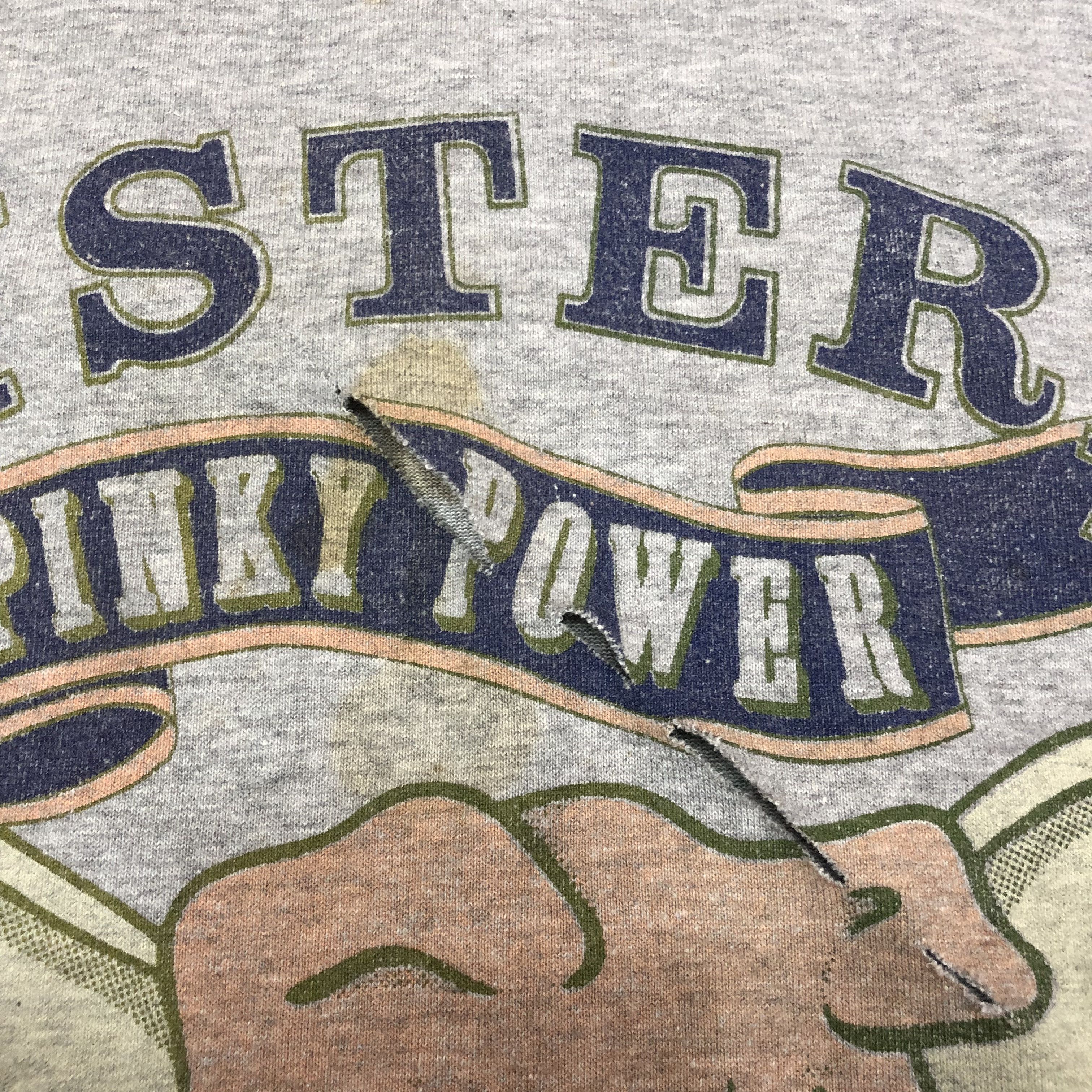 Hysteric Glamour Early 90s Vintage PINKY POWER BIKERS Sweatshirt #1685/05 Size US XL / EU 56 / 4 - 4 Thumbnail