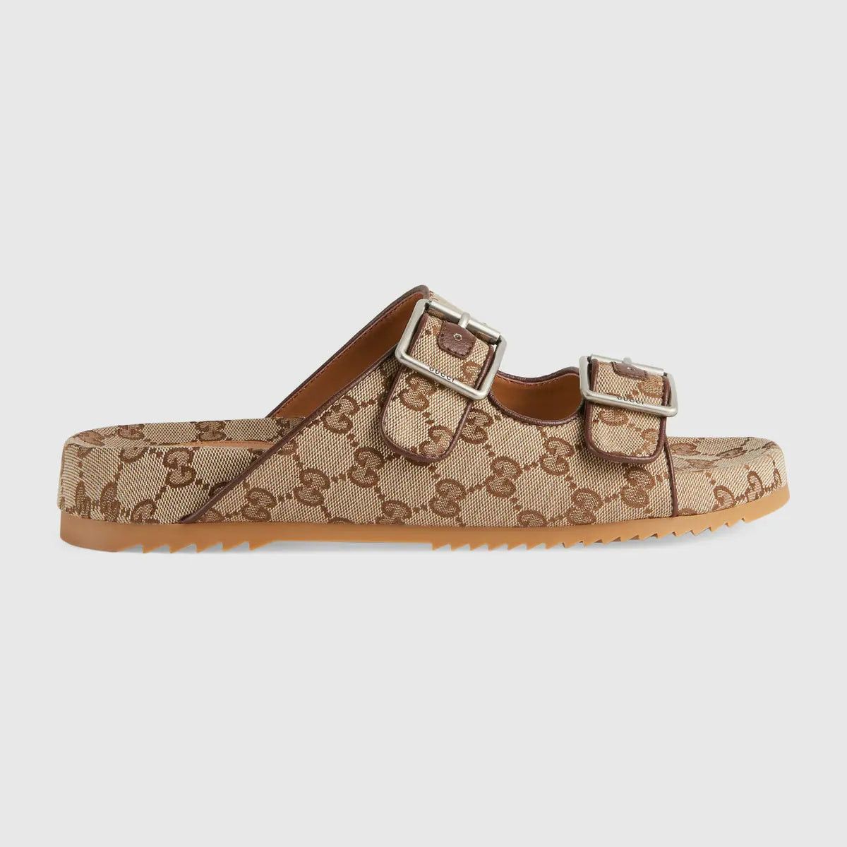 Gucci Gucci GG Straps Slide Sandals UK 9 Size ONE SIZE - 1 Thumbnail