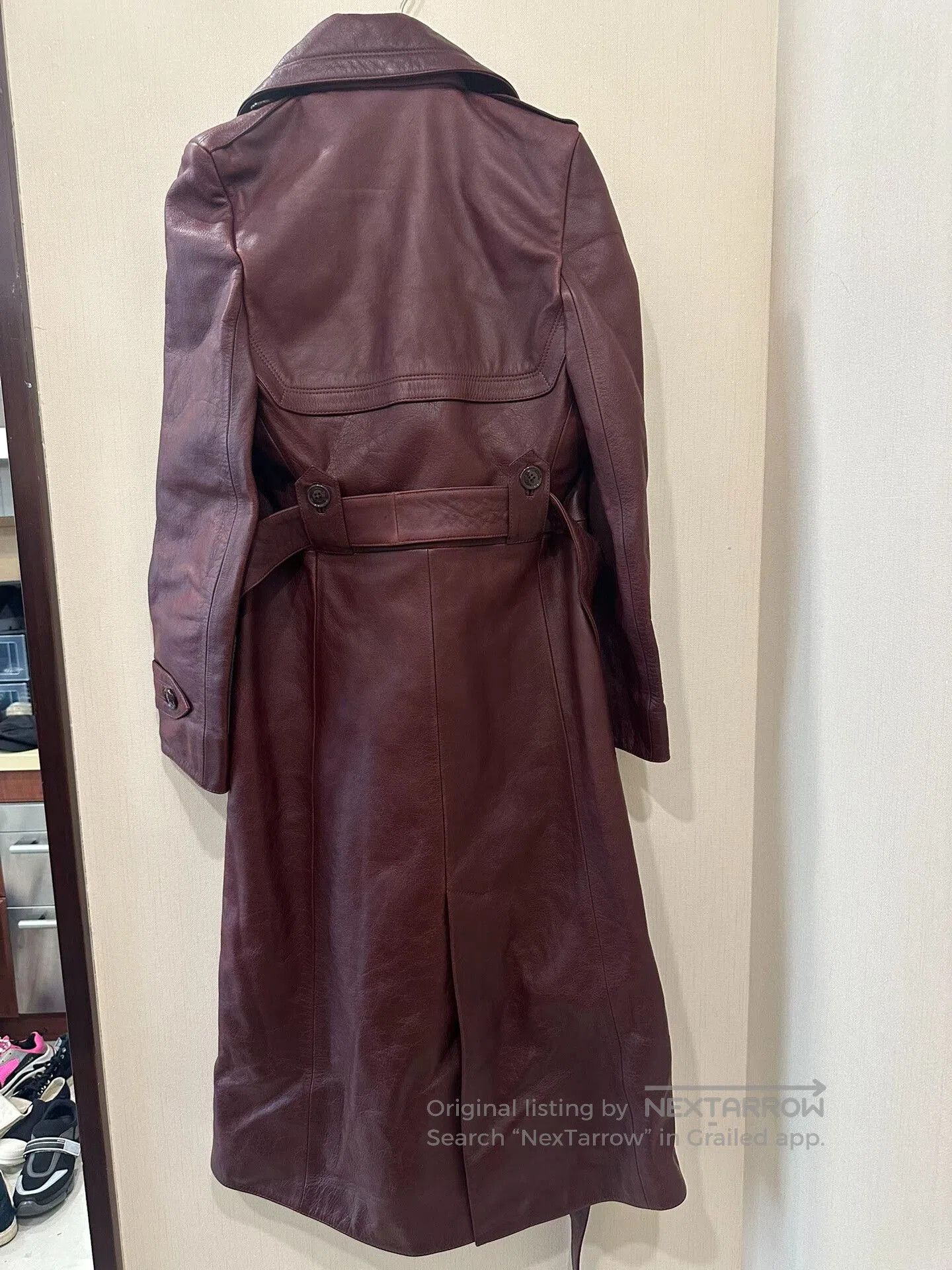 Vetements vetements fw16 vintage brown leather coat. Size US M / EU 48-50 / 2 - 2 Thumbnail
