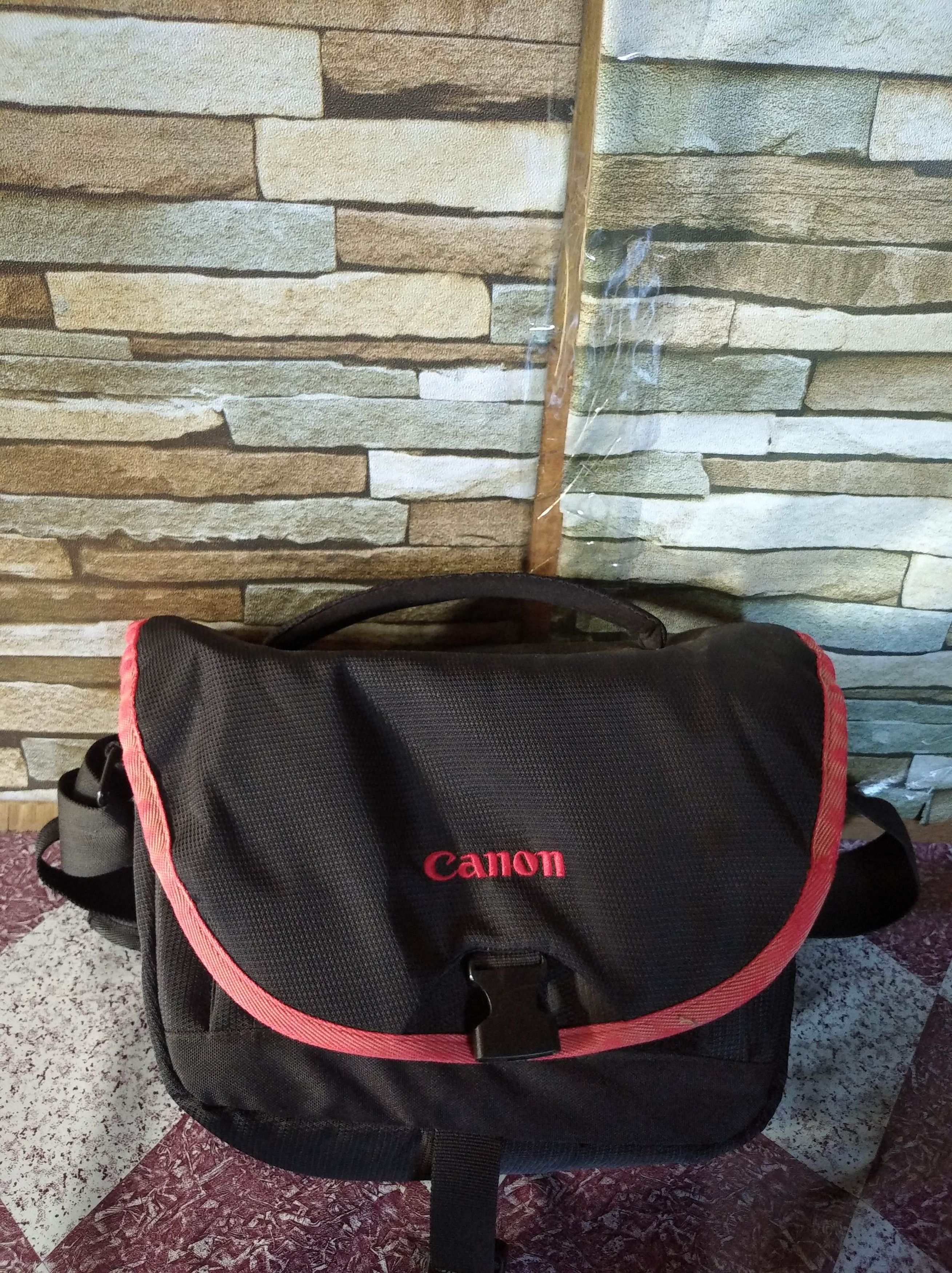image of Canon Camera Bag in Black, Men's