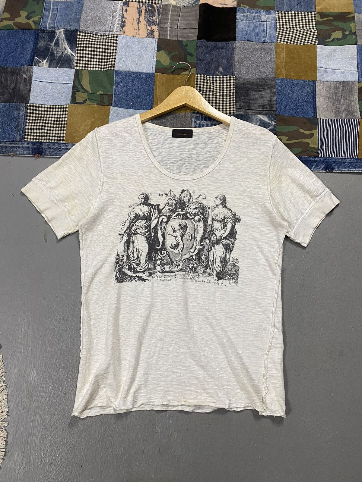 Issey Miyake × Tete Homme Tete Homme By Issey Miyake Beautiful Art Tshirt Size US M / EU 48-50 / 2 - 1 Thumbnail