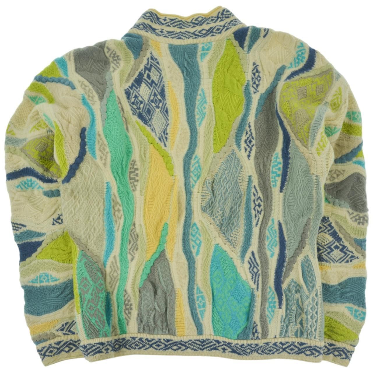 Coogi Vintage Coogi Q Zip Knit Jumper Size M Size US L / EU 52-54 / 3 - 2 Thumbnail