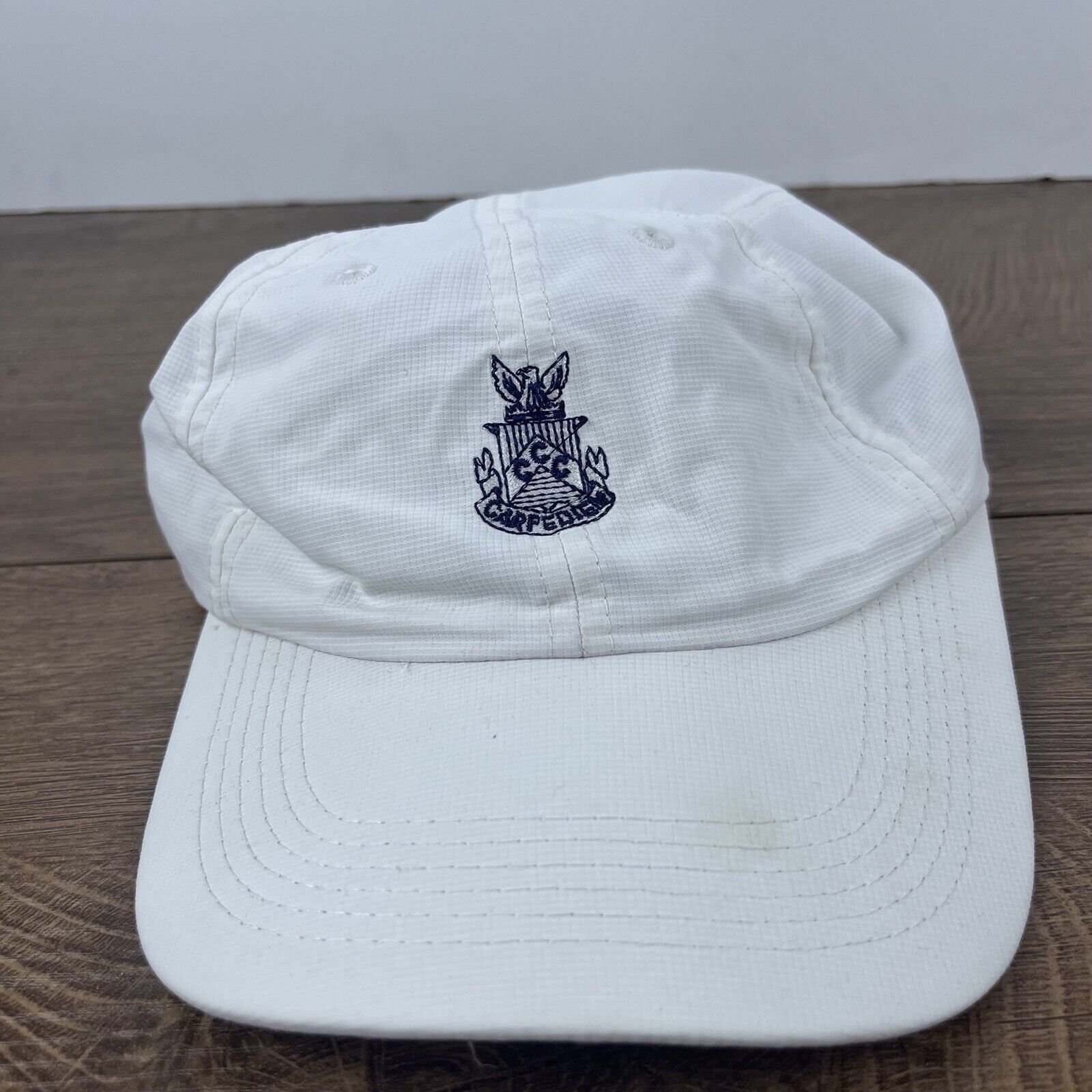 Other Georgia's Golf Channel Hat Carpediegup CCC White Hat Adjusta Size ONE SIZE - 4 Thumbnail