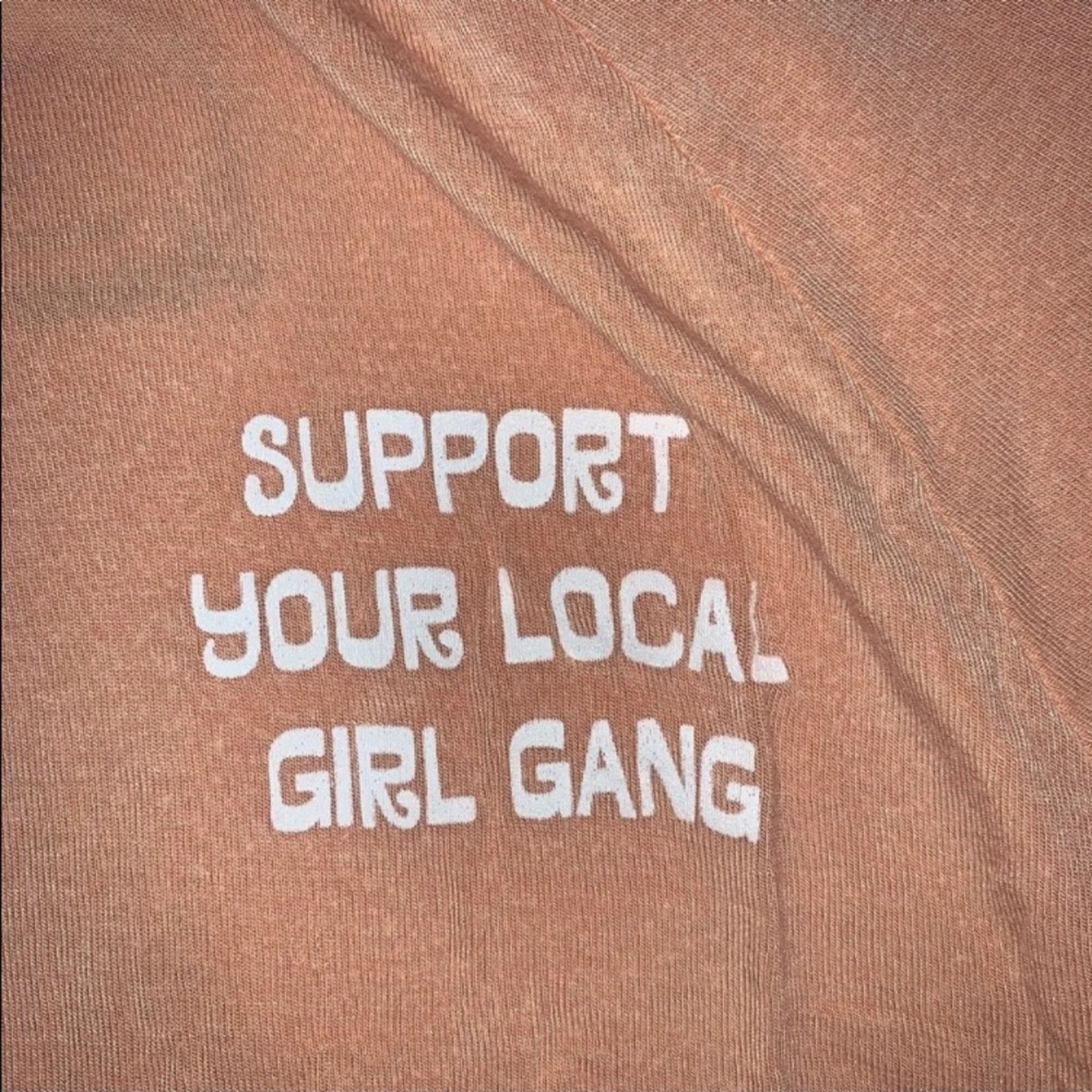 Daydreamer DAYDREAM NATION “SUPPORT YOUR LOCAL GIRL GANG” Mini Dress XS Size XS / US 0-2 / IT 36-38 - 4 Thumbnail