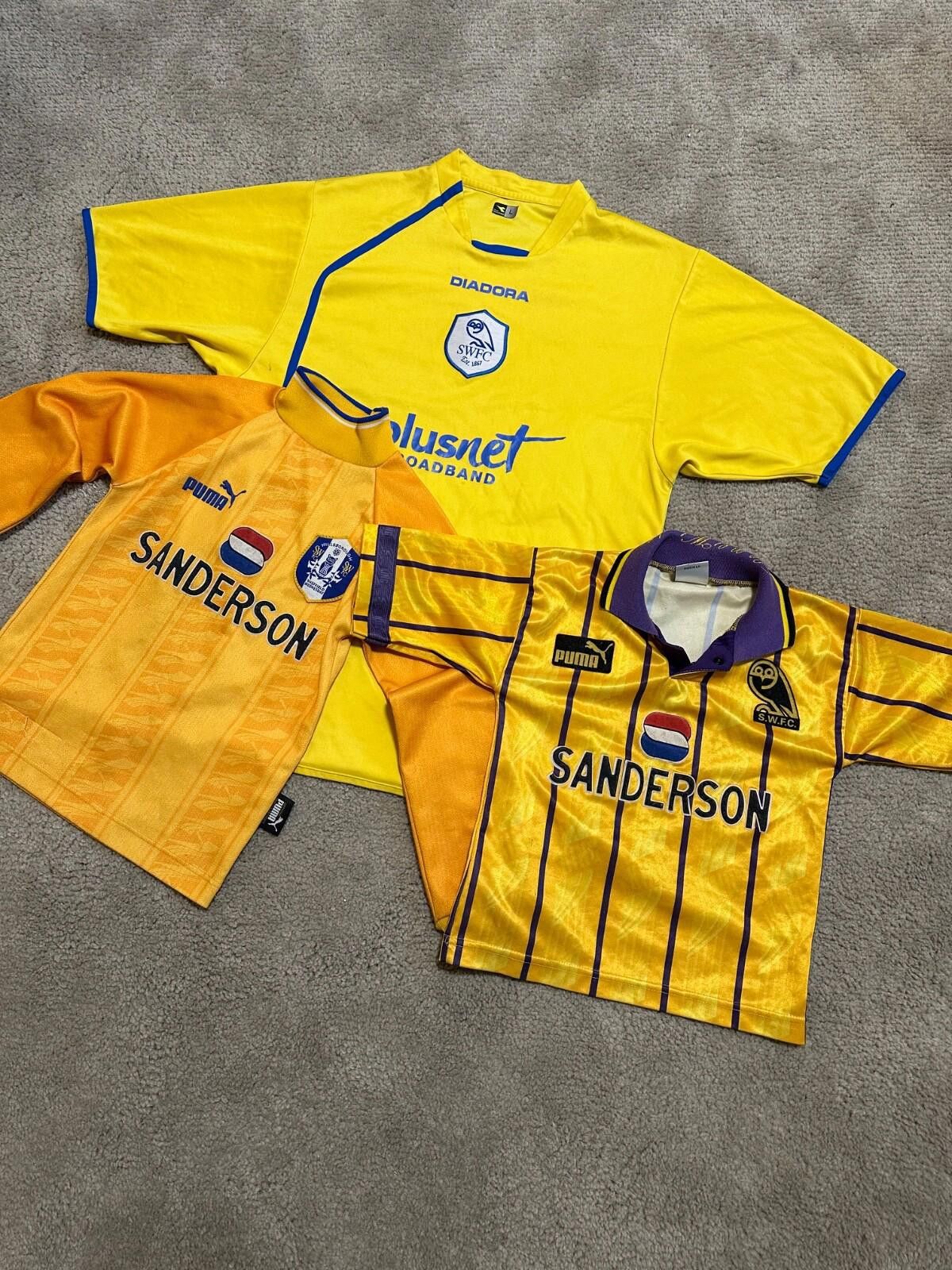 Puma Lot Jersey Sheffield Wednesday Vintage Football Shirt Jersey Size US XXS / EU 40 - 1 Thumbnail